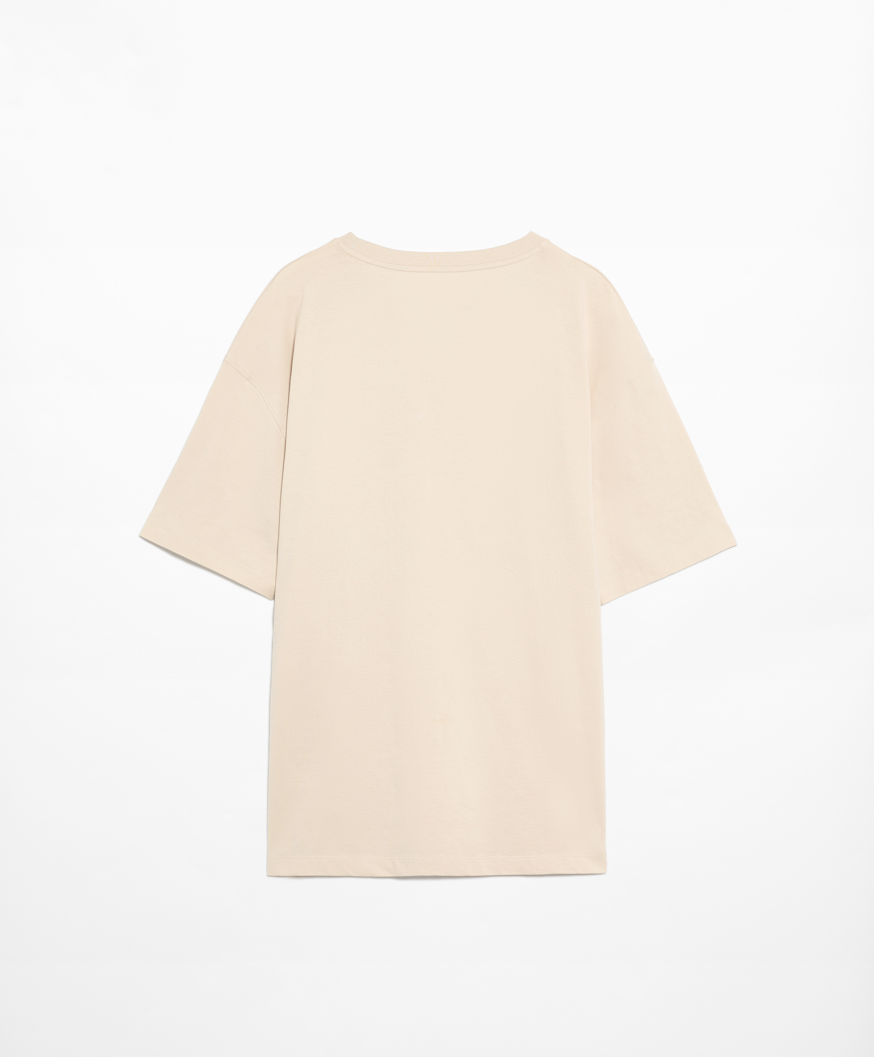 OYSHO Short sleeve cotton blend T-shirt