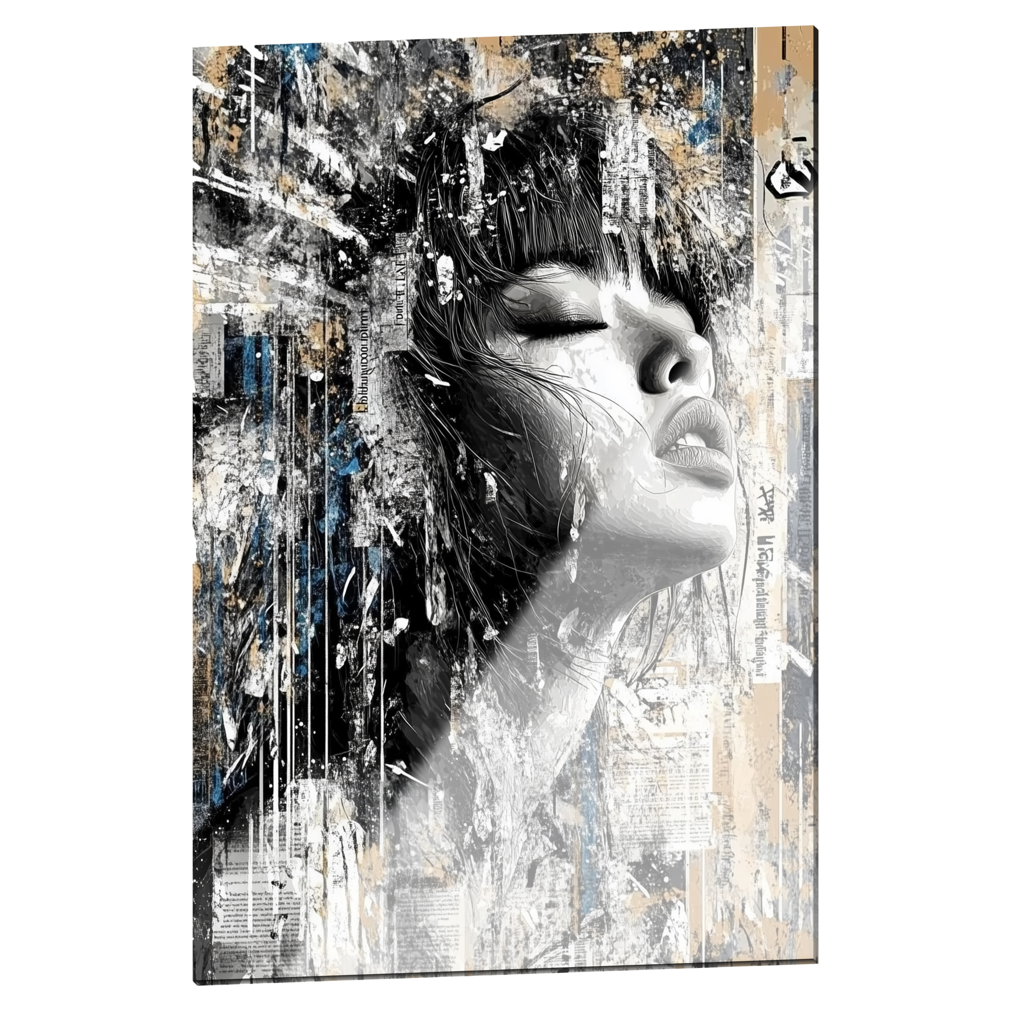 Plexiglas schilderij 'Finally' 60x90 cm