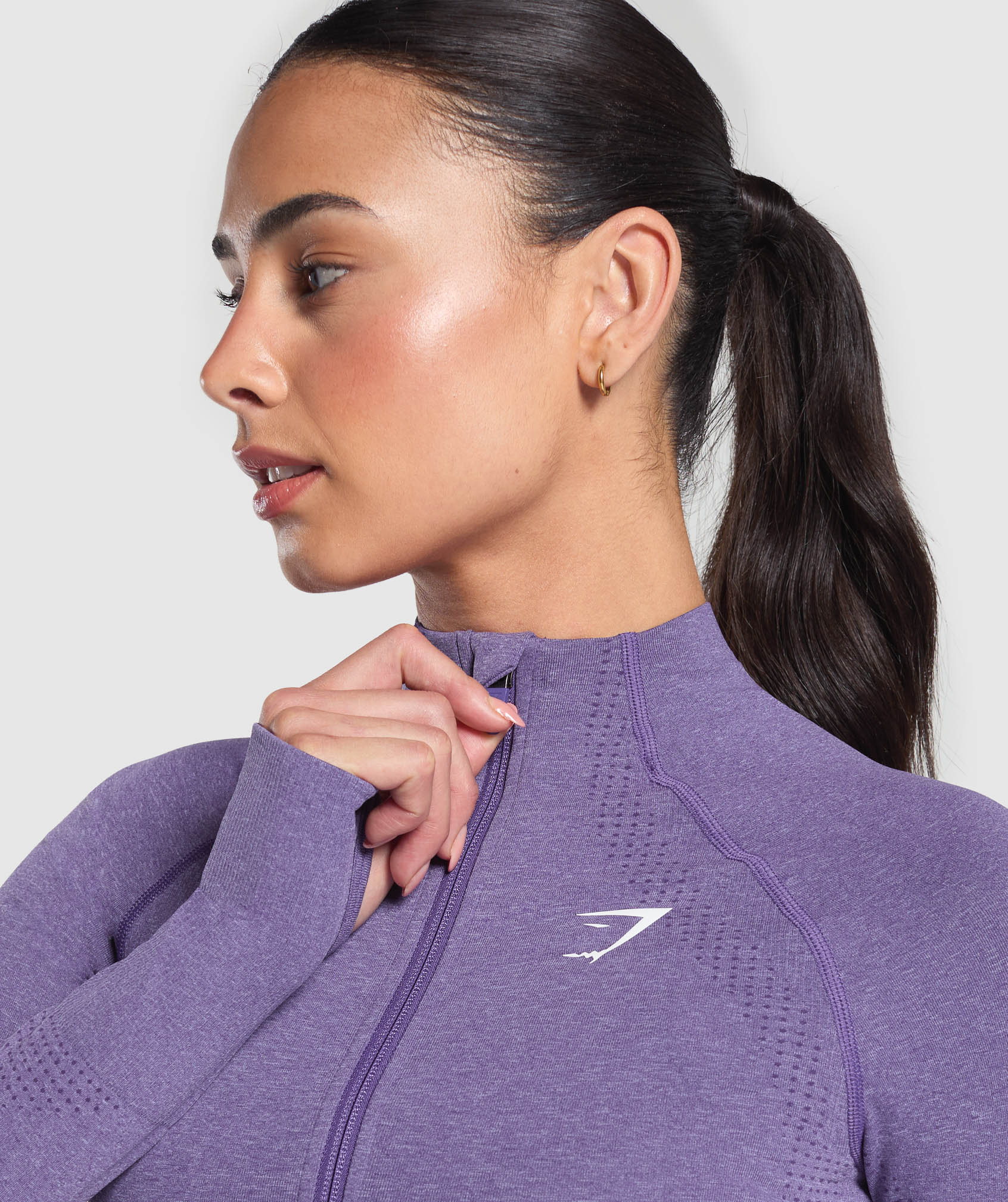 COACH Vital Midi Zip Up Jacket