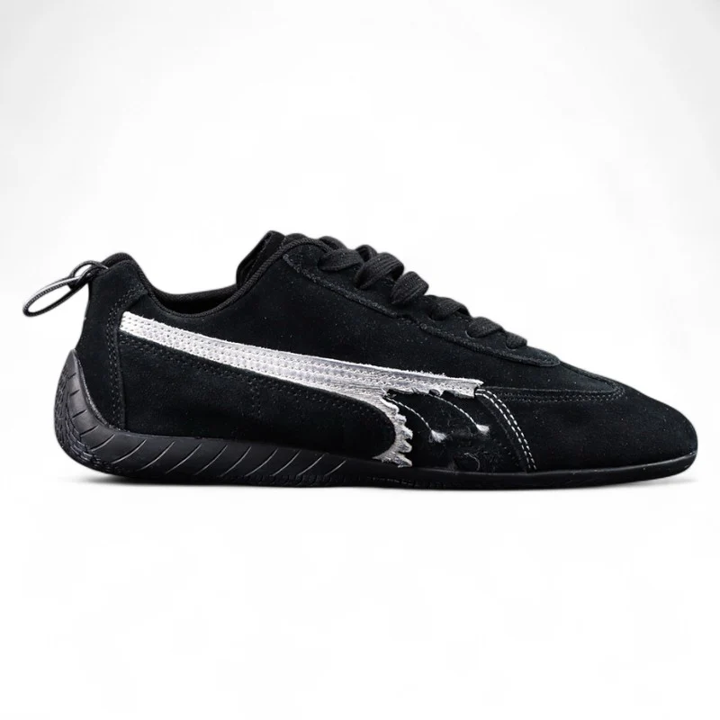 Balenciaga Speedcat Suede in Black/White - Sneaker Replica Workshop