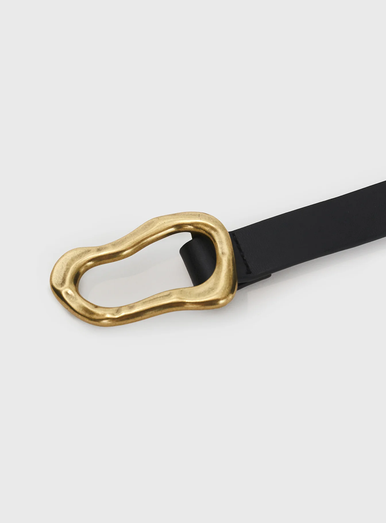 Leto Belt Black / Gold