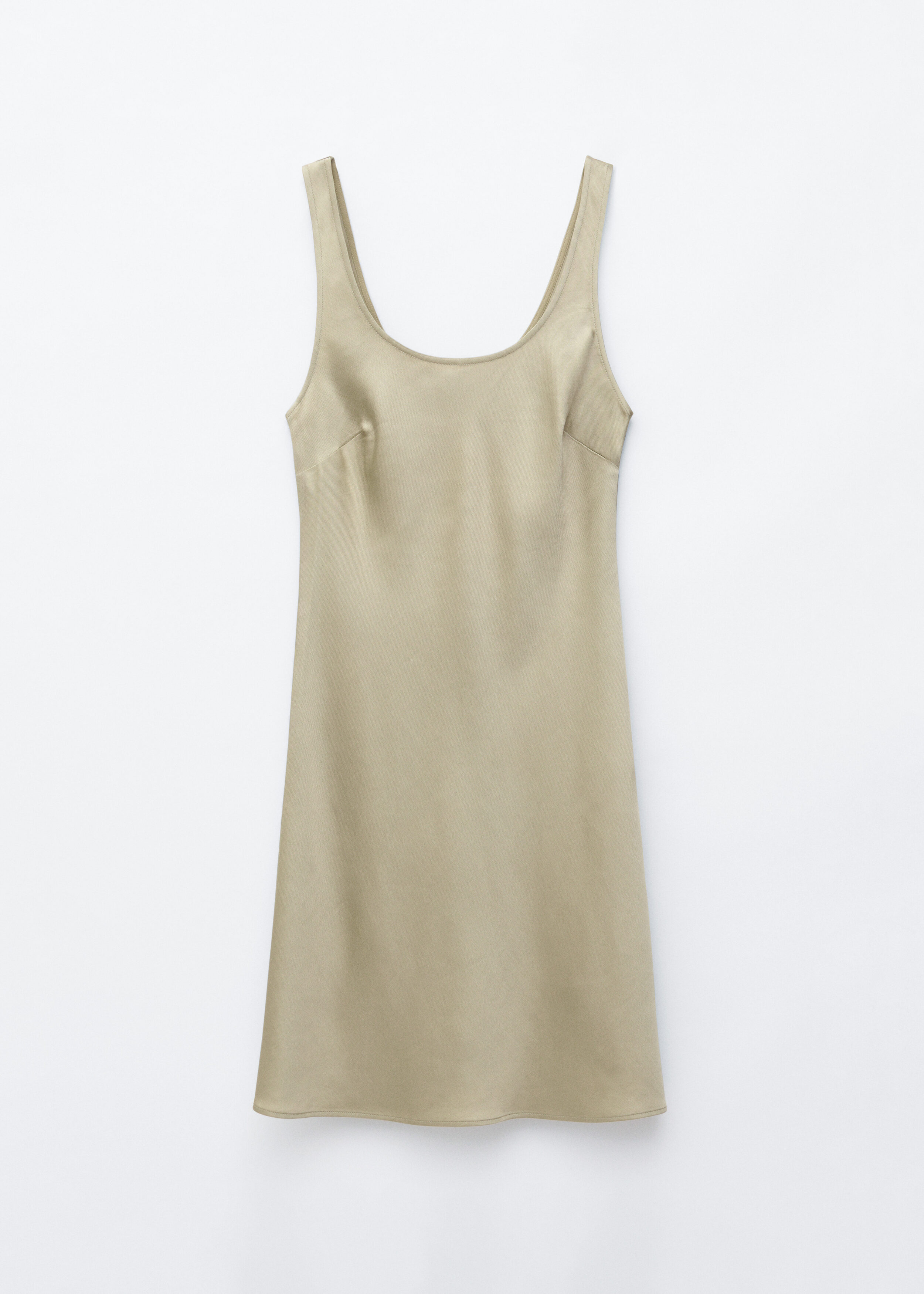& Other Stories SATIN SLIP MINI DRESS