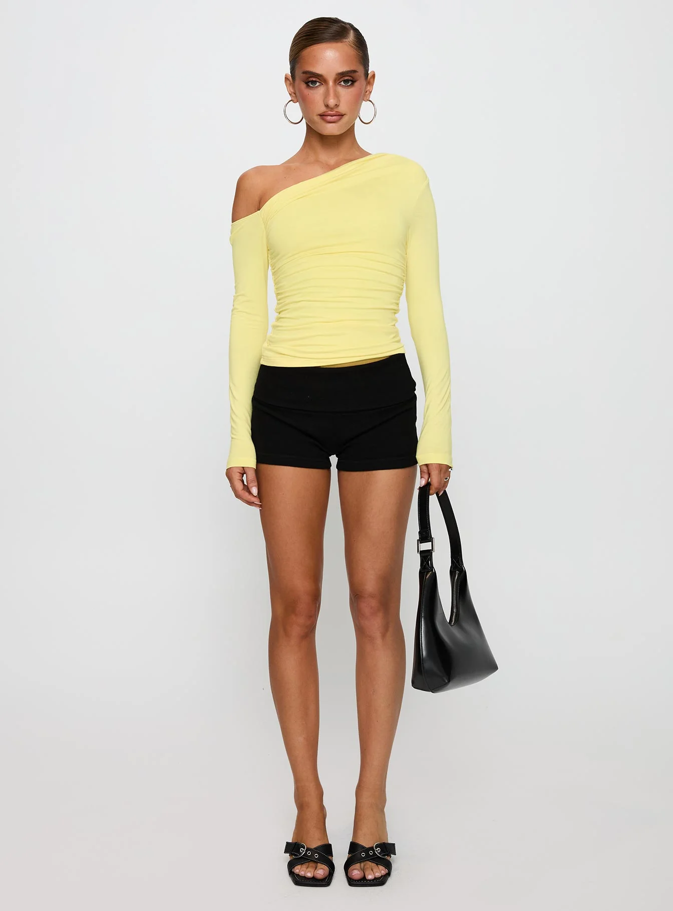 Beller Long Sleeve Top Lemon