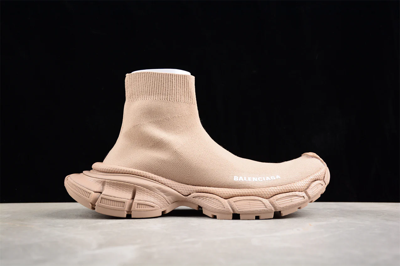 Balenciaga Dames 3XL Sock – Beige - Sneaker Replica Workshop