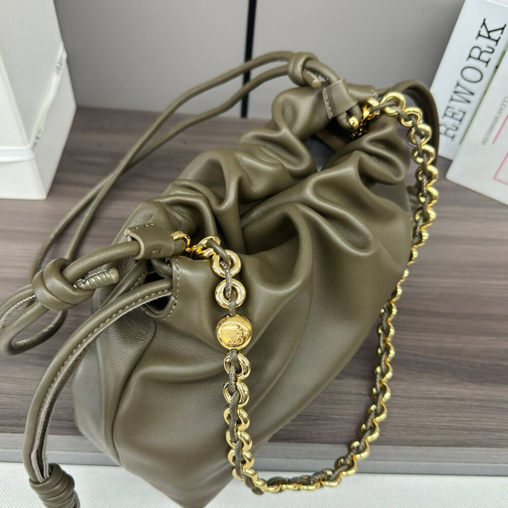 Loewe Medium Flamenco purse in mellow nappa lambskin - Top Club
