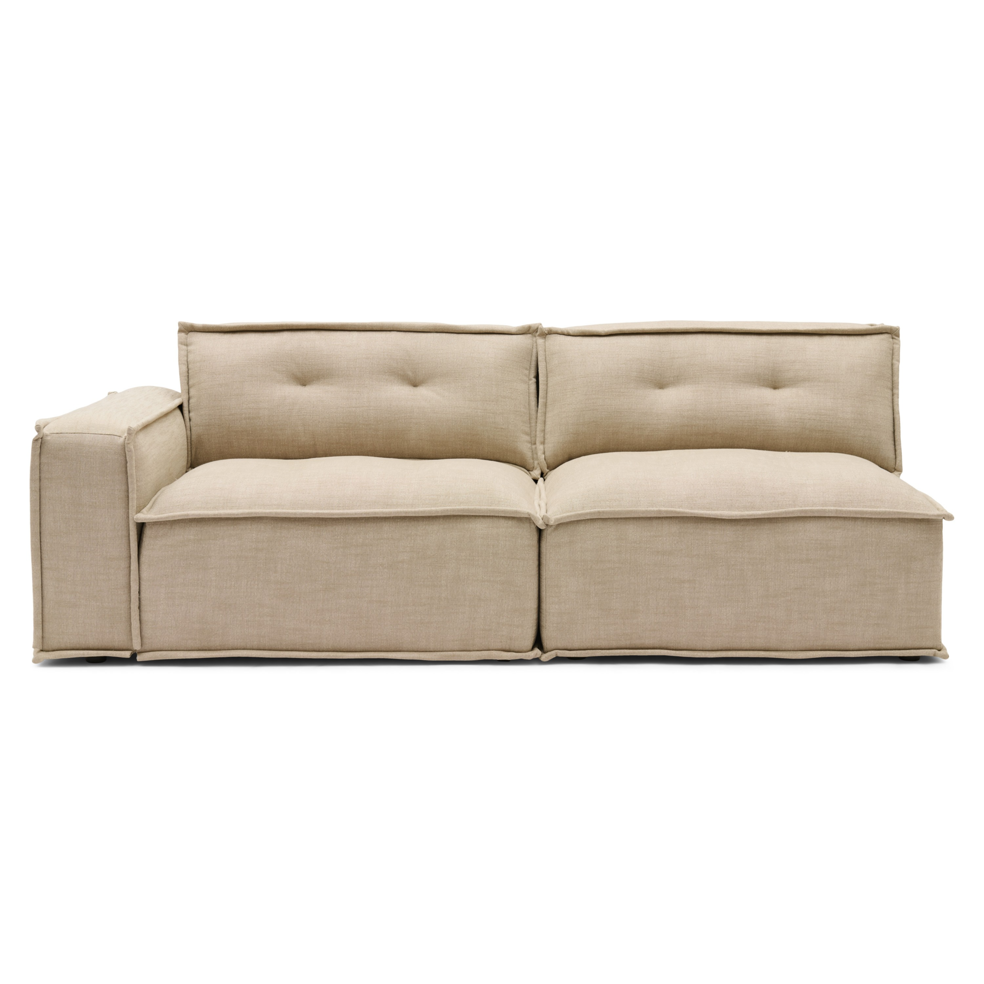 Open sofa Ziggy naturel rechts