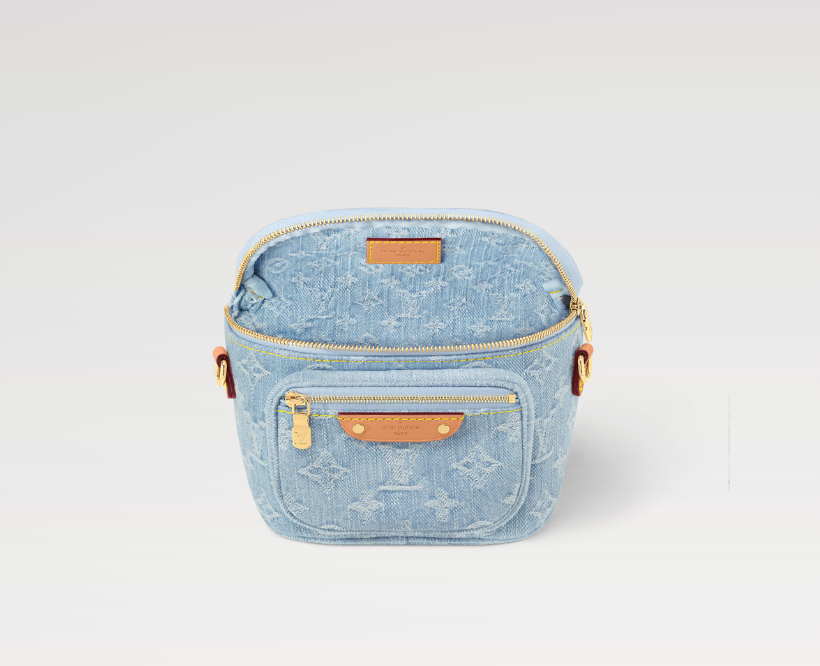 Louis light denim mini bumbag M83353 - Top Club