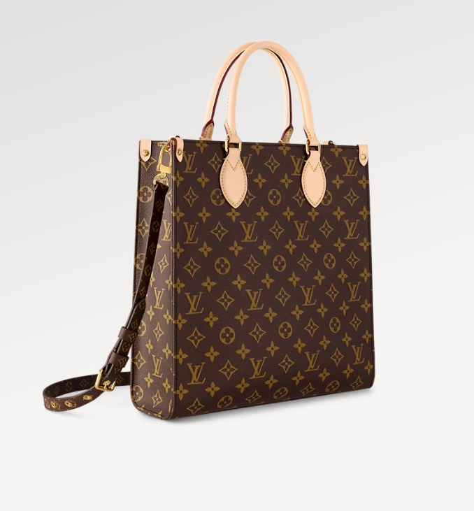 Louis Sac Plat Monogram Brown Mediums size : 30*32 cm - Top Club