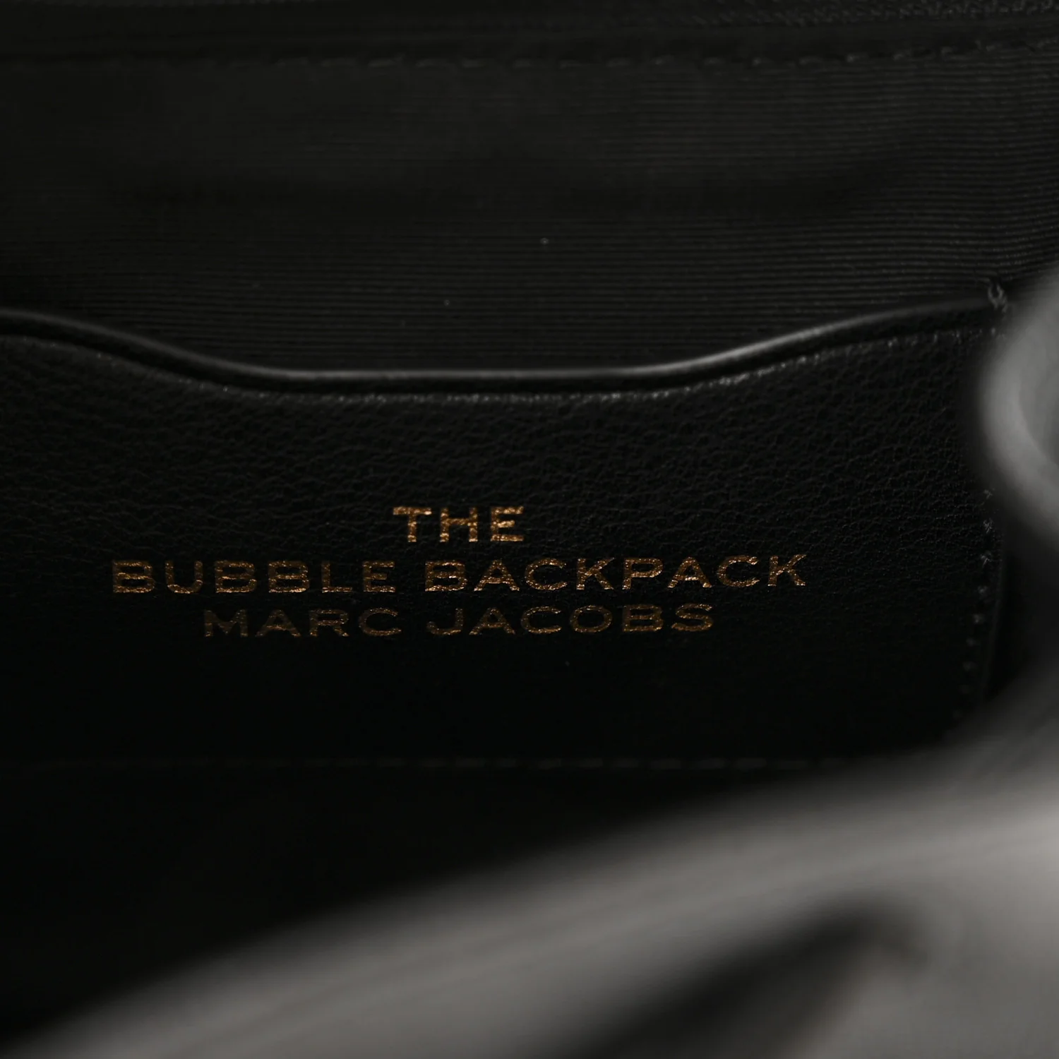 Calfskin The Bubble Backpack Black - Top Club