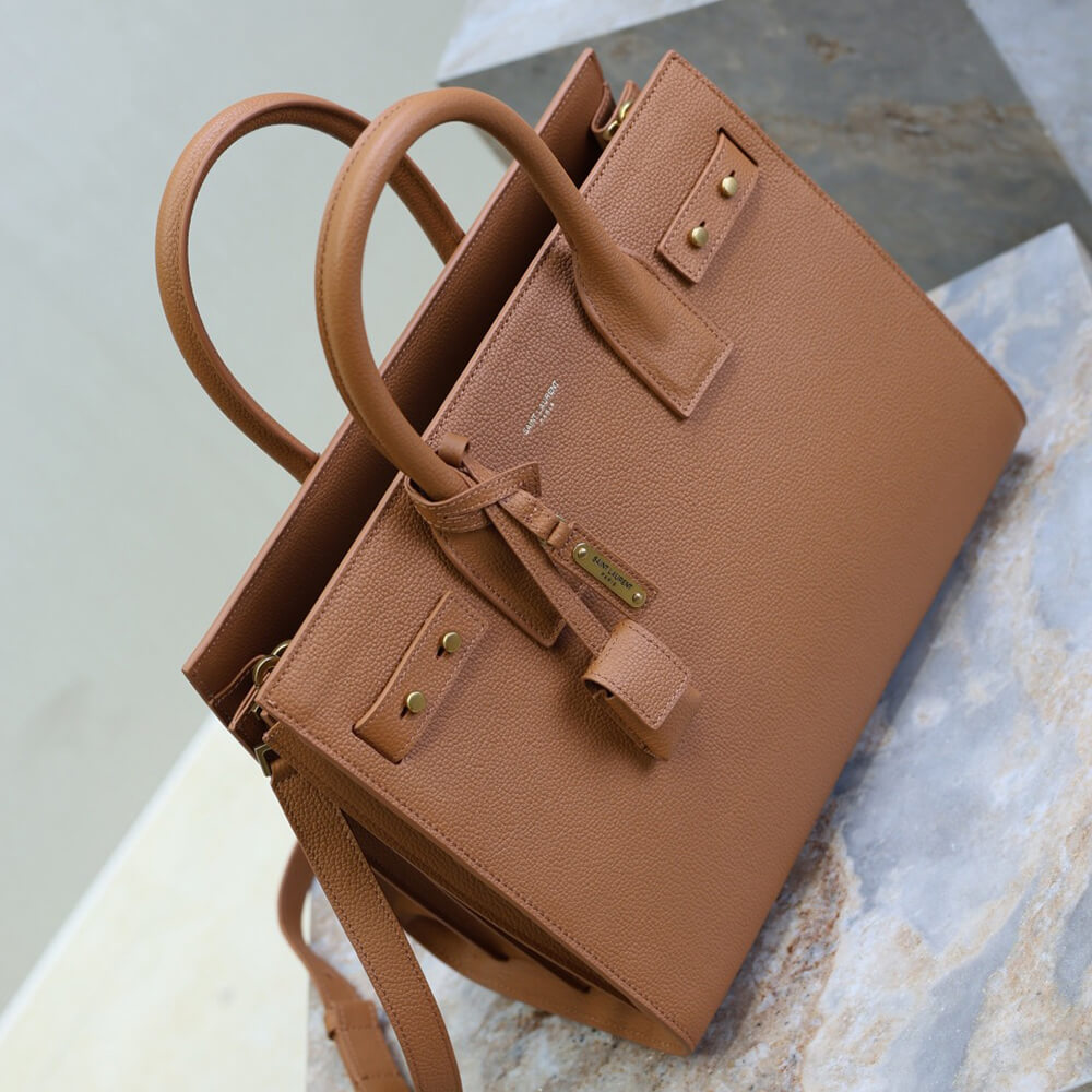 YSL SAC DE JOUR IN SUPPLE GRAINED LEATHER   SMALL(HIGH-END GRADE) - Top Club