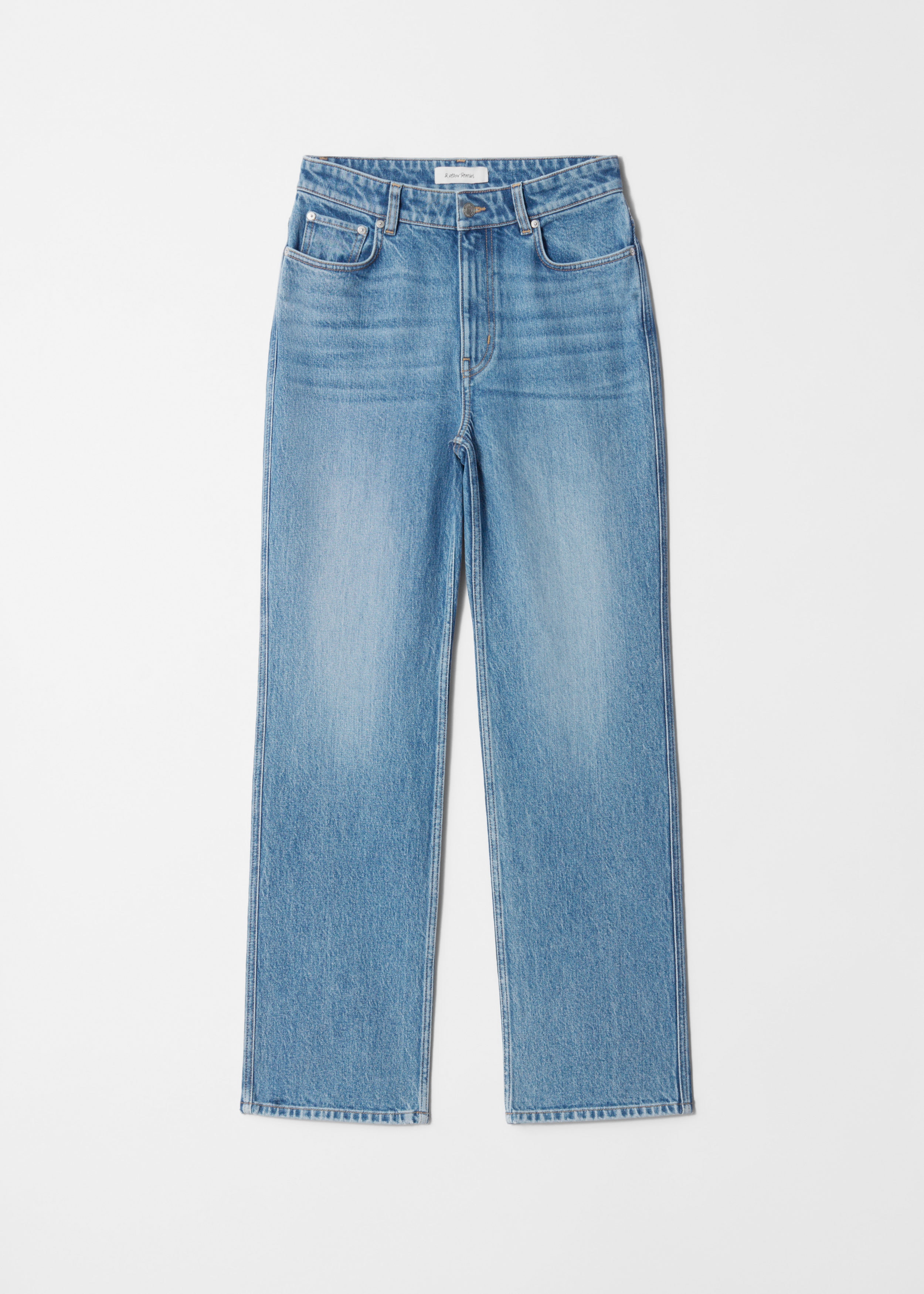 & Other Stories HIGH-WAIST STRAIGHT-LEG JEANS