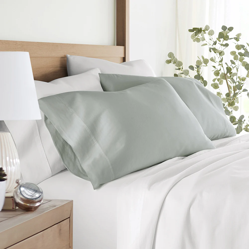 100% Cotton Long-Staple Pillowcase Set