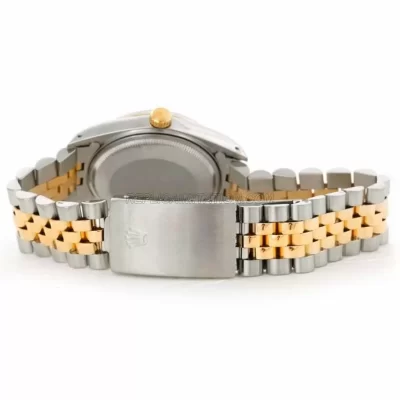 Replica Best Rolex Date Stainless Steel 18k Yellow Gold Blue Dial Watches