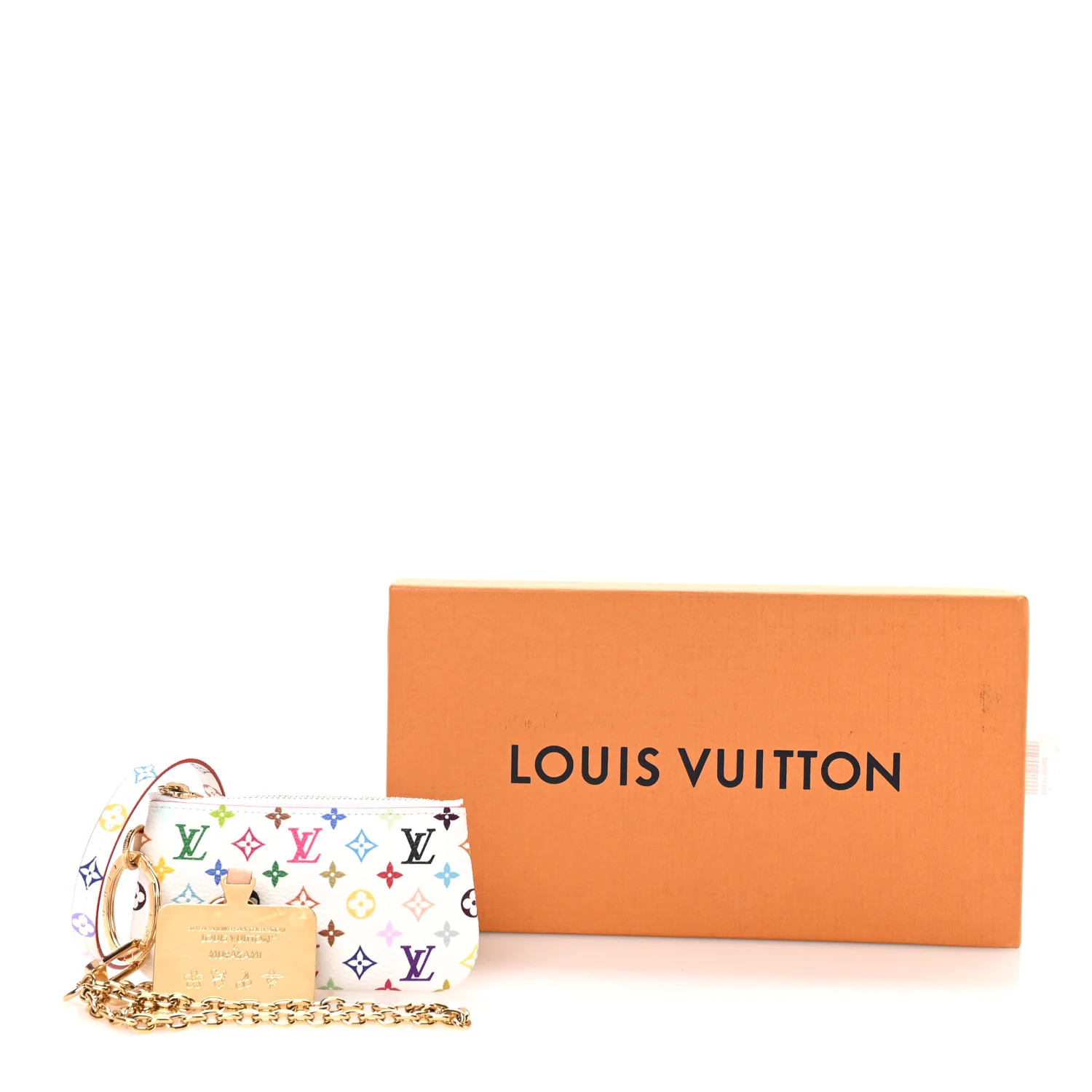 LV X TM Monogram Multicolor Phone Holder White - Top Club