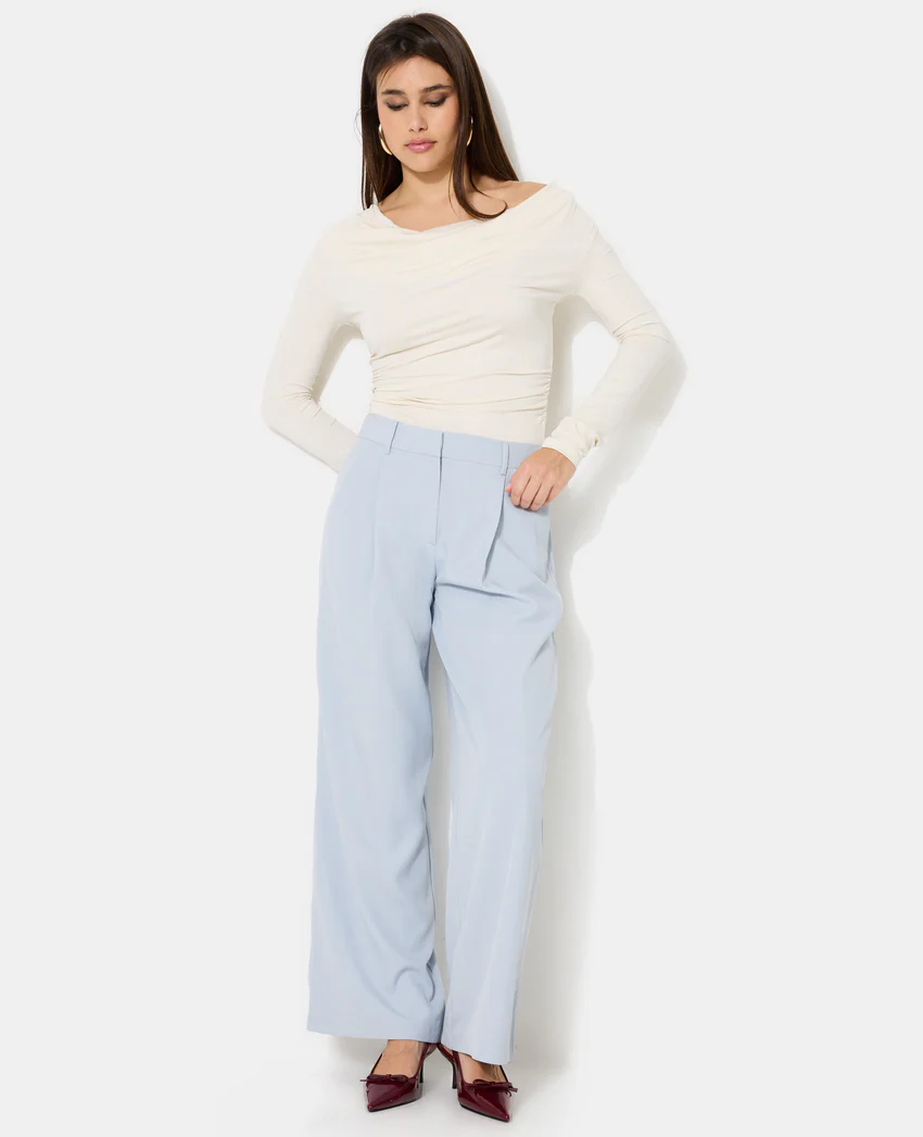 Pimkie Pantalon large et droit avec pinces