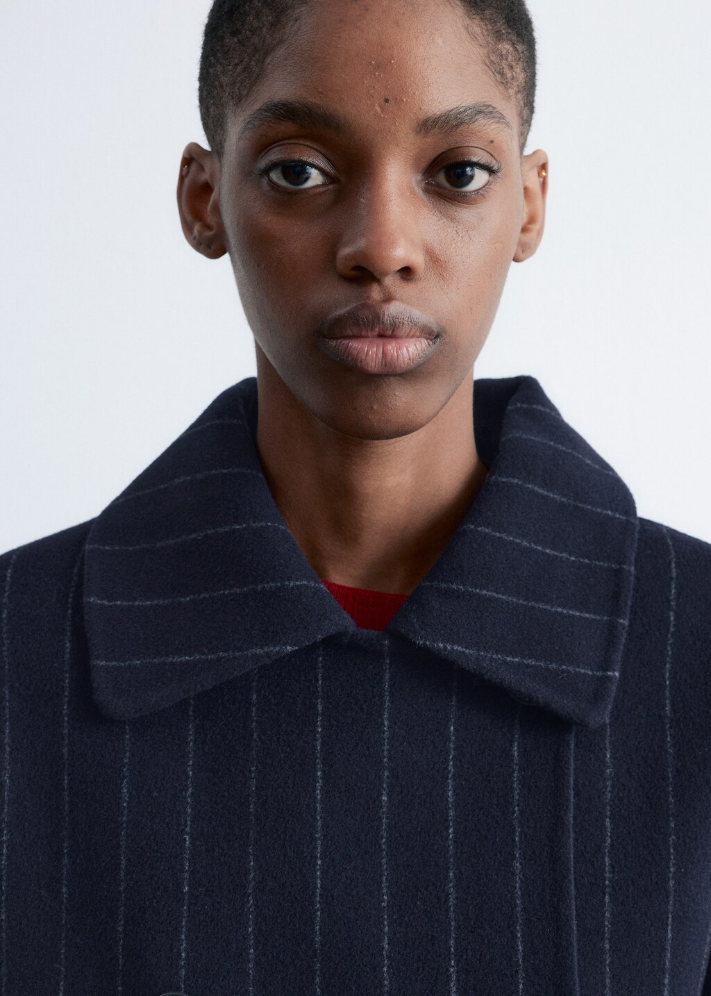 & Other Stories COCOON-SHAPED WOOL JACKET