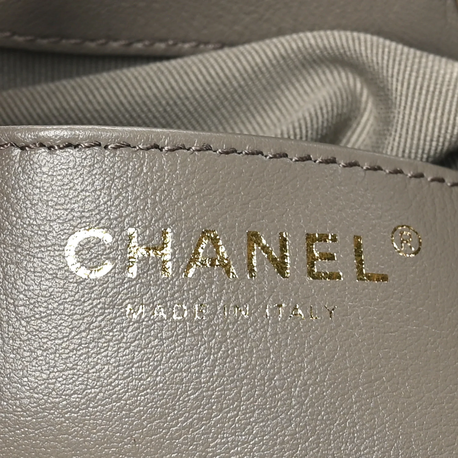 Suede Quilted Medium Chanel 25 Handbag Dark Grey - Top Club