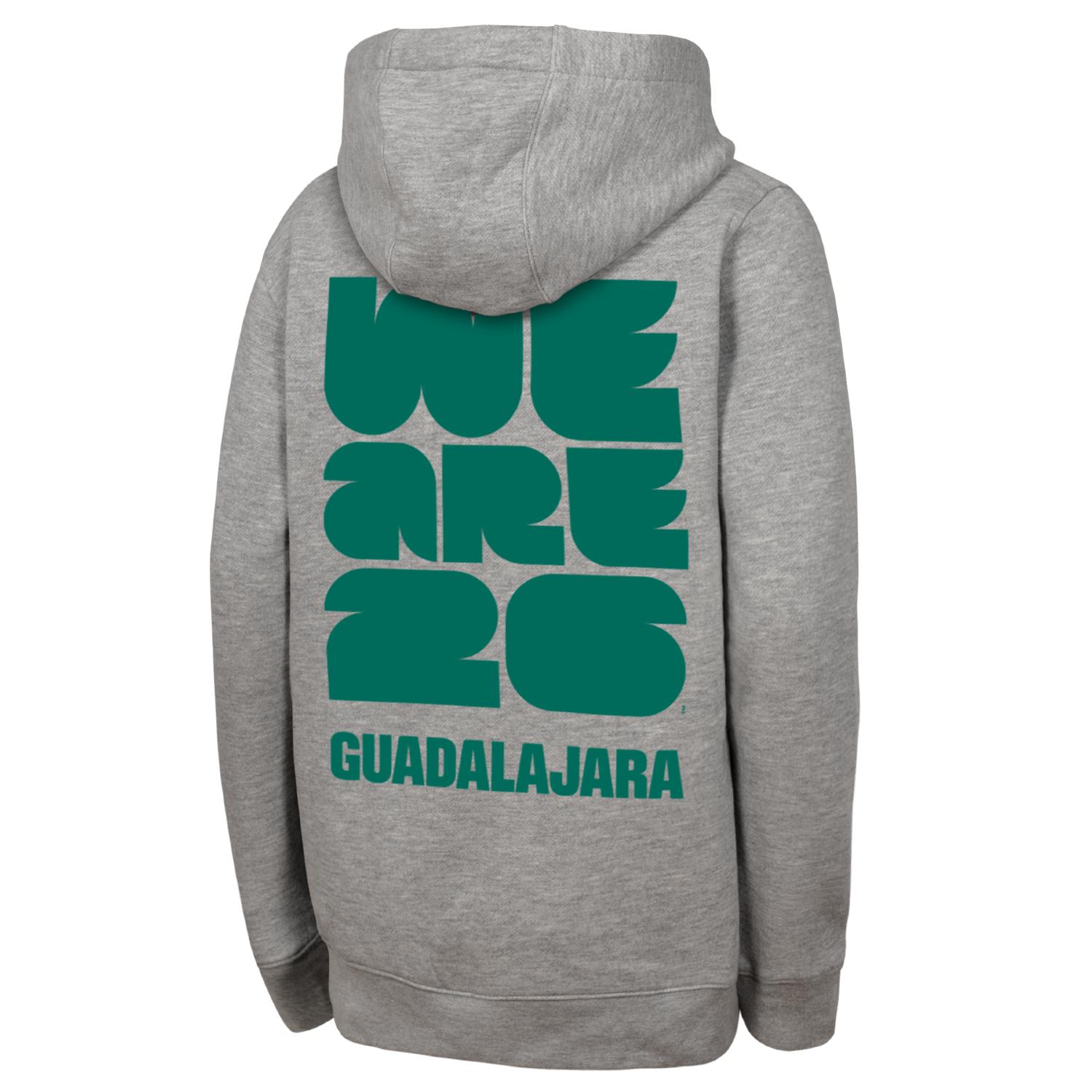 2026 World Cup Guadalajara Grey Hoodie - Unisex