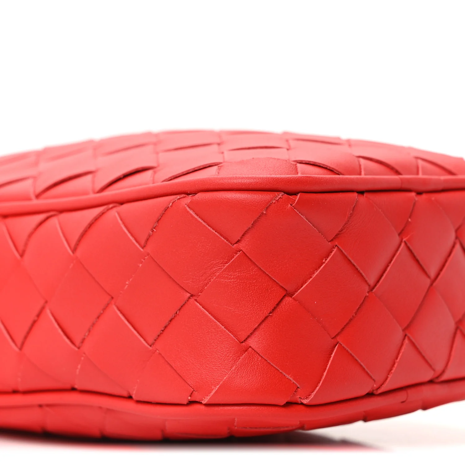 Nappa Intrecciato Phone Case Crossbody Bag Redstone - Top Club