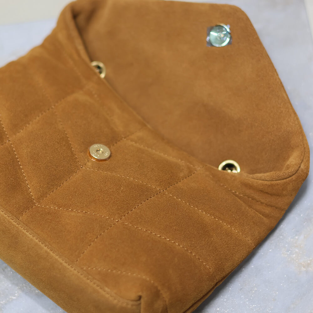YSL Toy Puffer in suede - Top Club