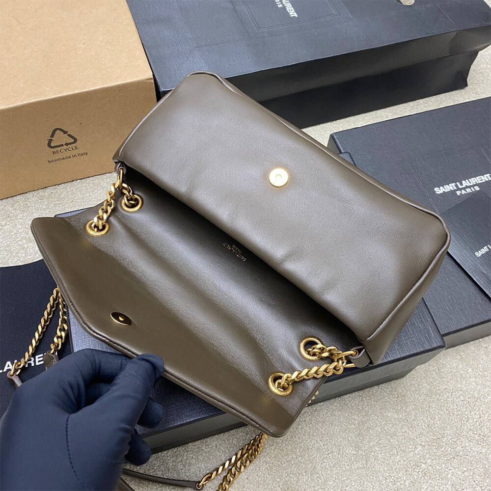 YSL calypso small in plunged lambskin - Top Club