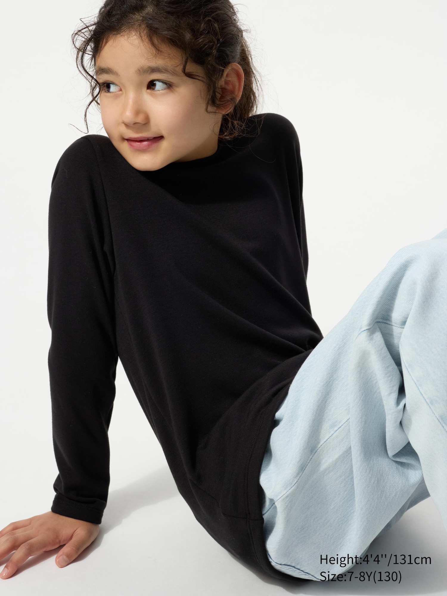 KIDS HEATTECH ULTRA WARM Crew Neck Long Sleeve T-Shirt