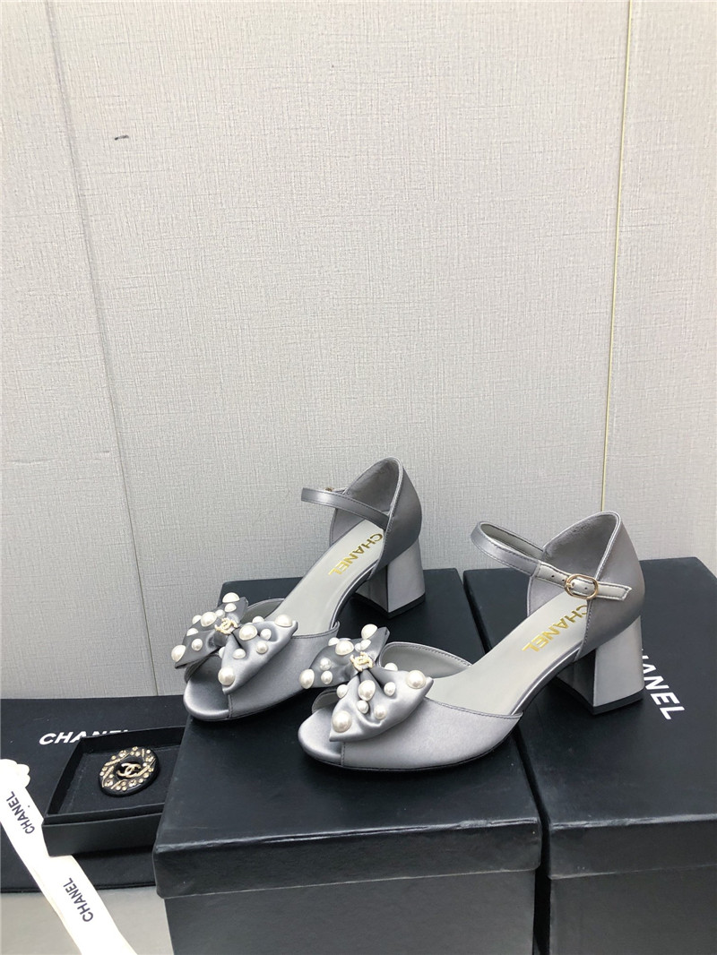 Chanel new small fragrant pearl buckle Mary Jane shoes - Sneaker Replica Workshop