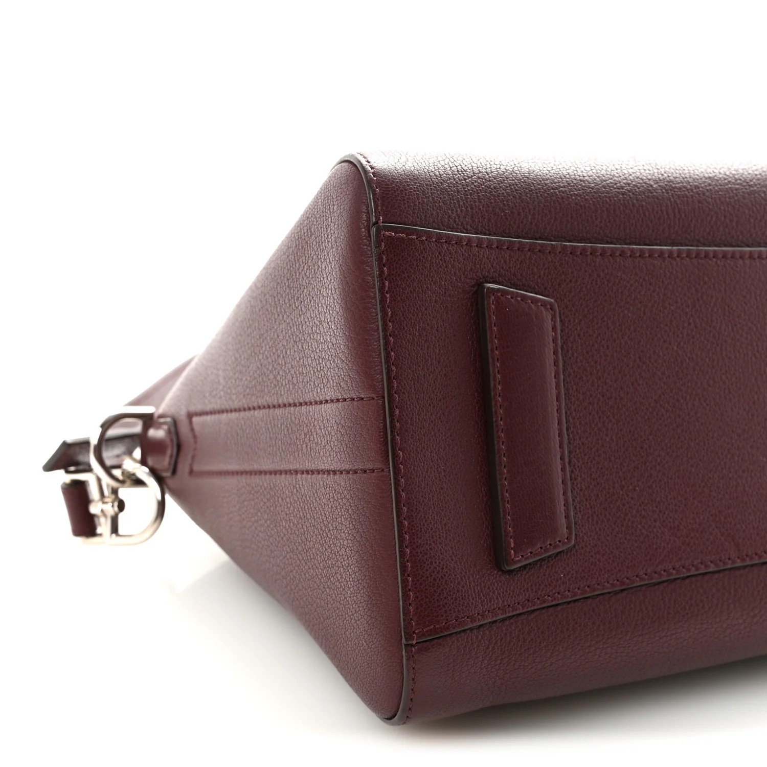 Sugar Goatskin Small Antigona Dark Purple - Top Club