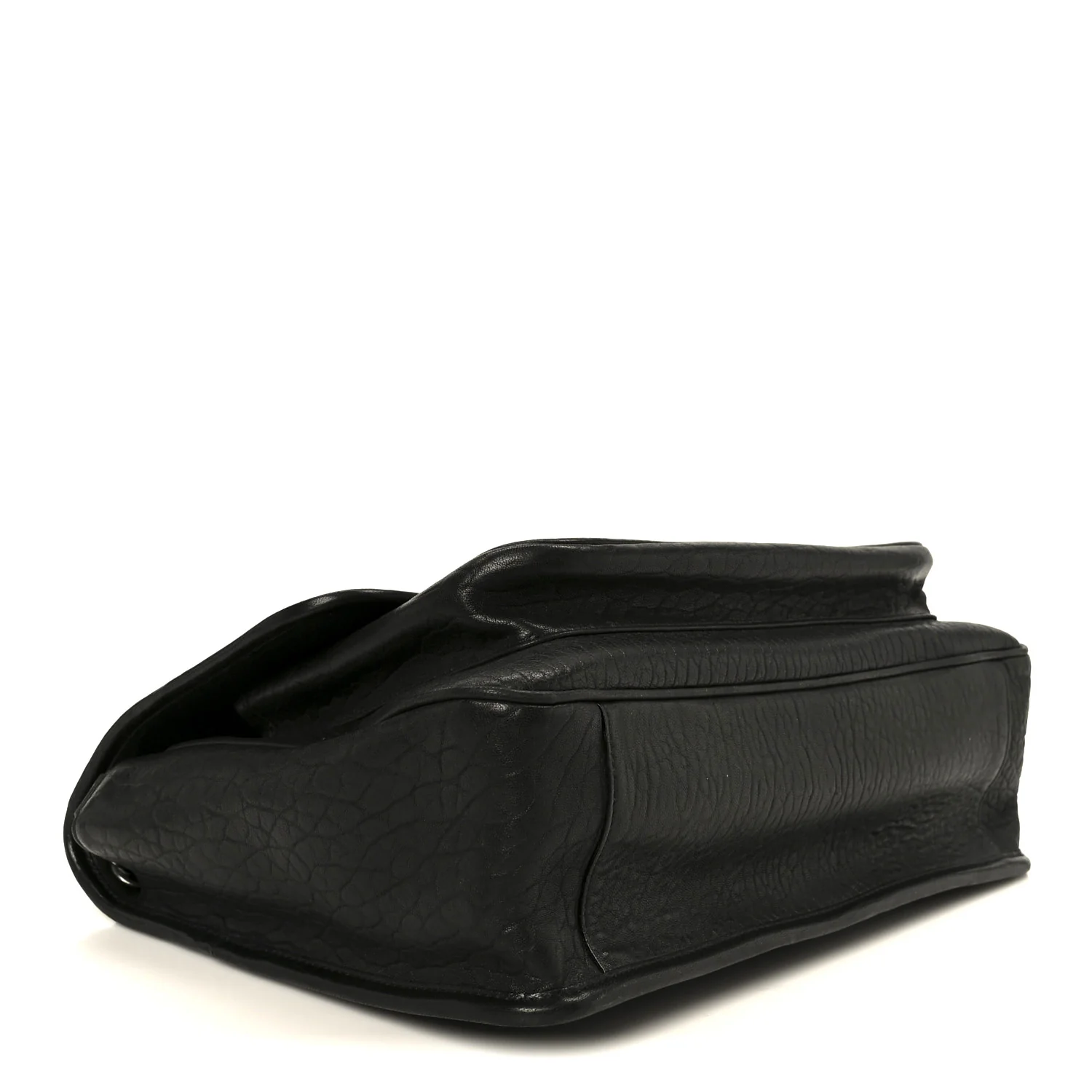 Grained Lambskin Monogram Large Niki Chain Satchel Black - Top Club