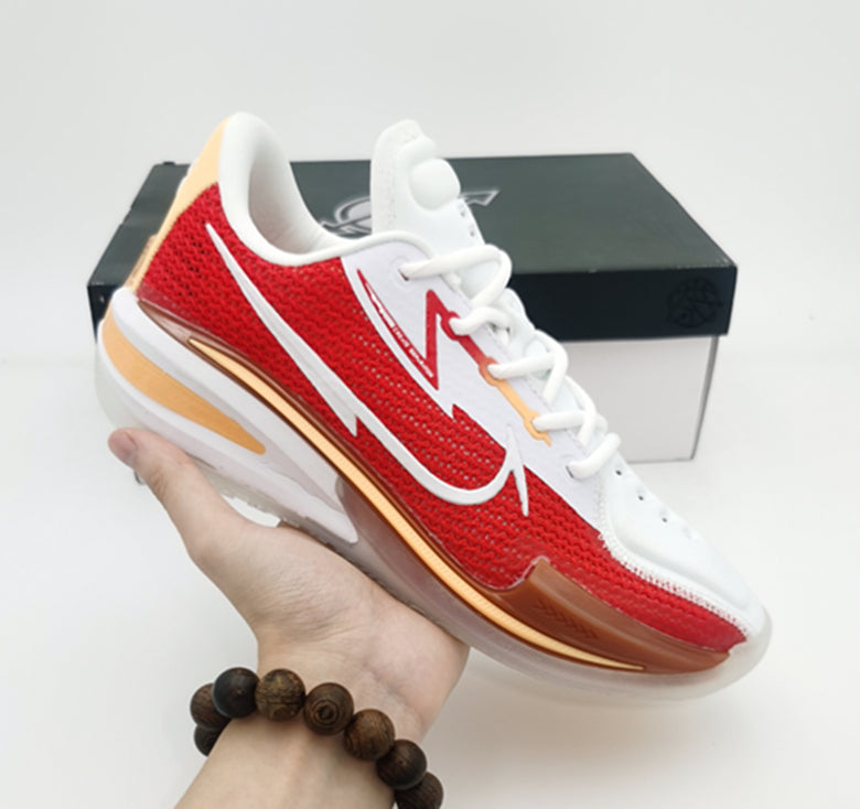 NIKE AIR ZOOM G.T. CUT x UNIVERSITY RED WHITE YELLOW - Sneaker Replica Workshop