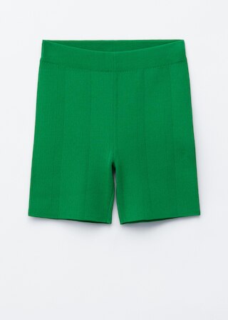 & Other Stories RIBBED BIKER SHORTS