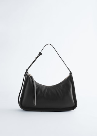 & Other Stories LEATHER SHOULDER BAG