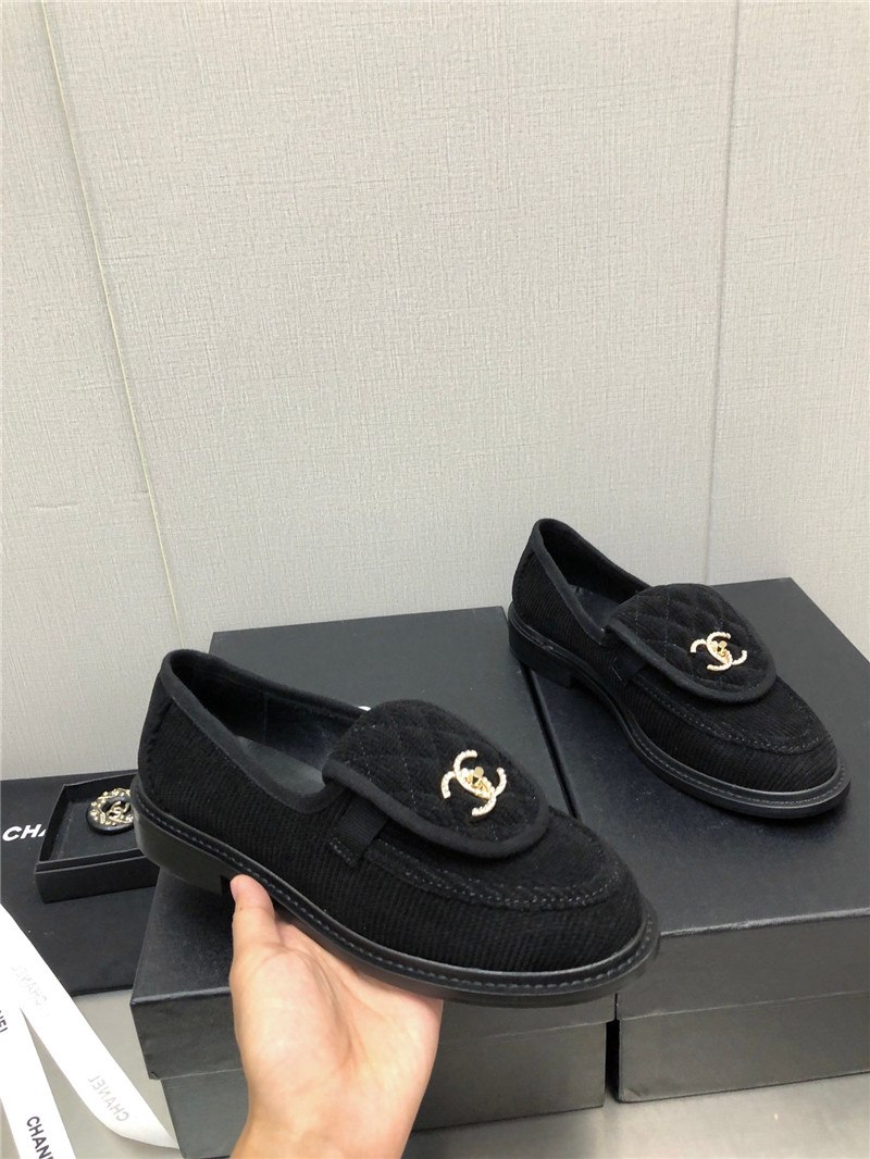 Chanel ankle Velcro logo color block shoes - Sneaker Replica Workshop