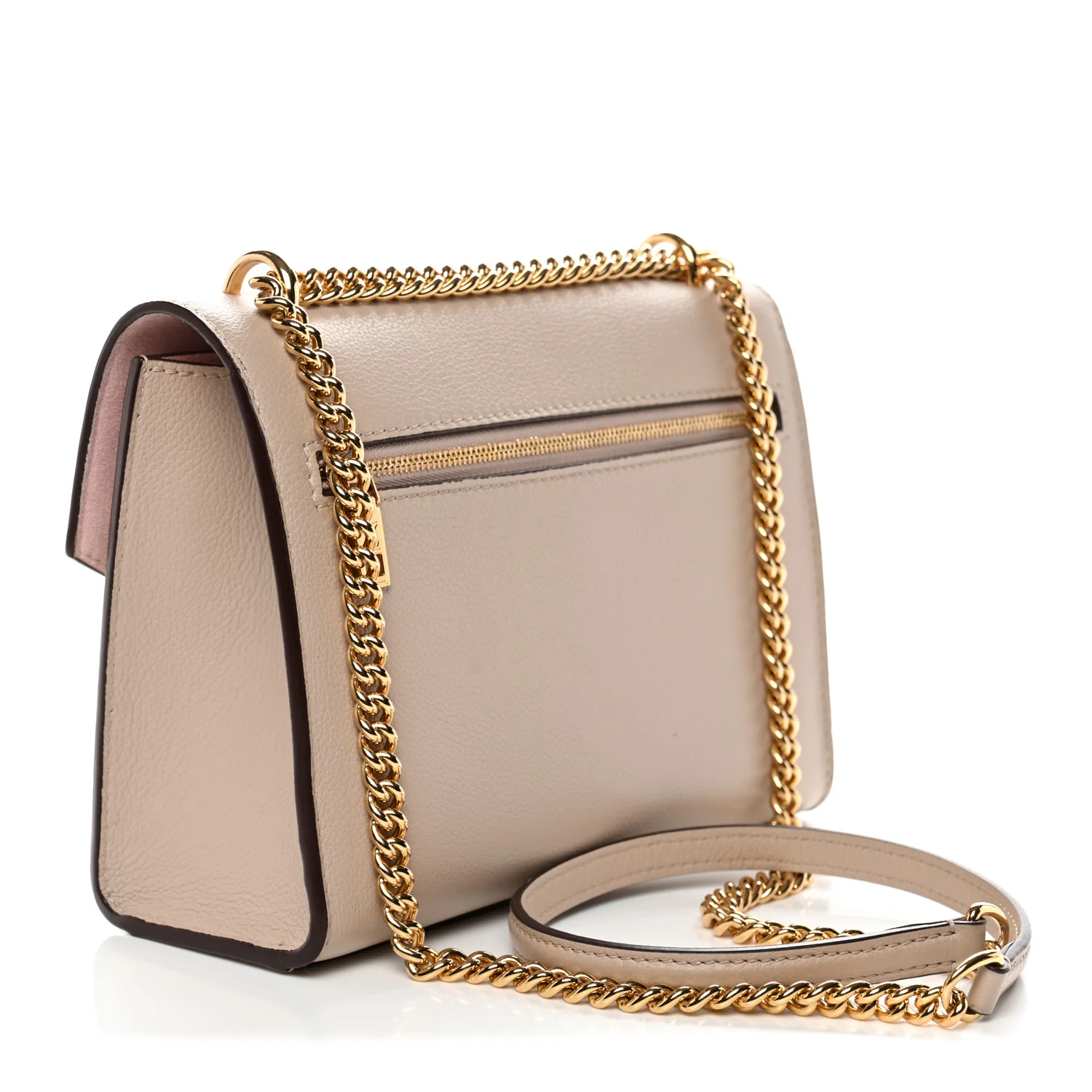 Soft Calfskin Mylockme Chain Bag BB Greige - Top Club