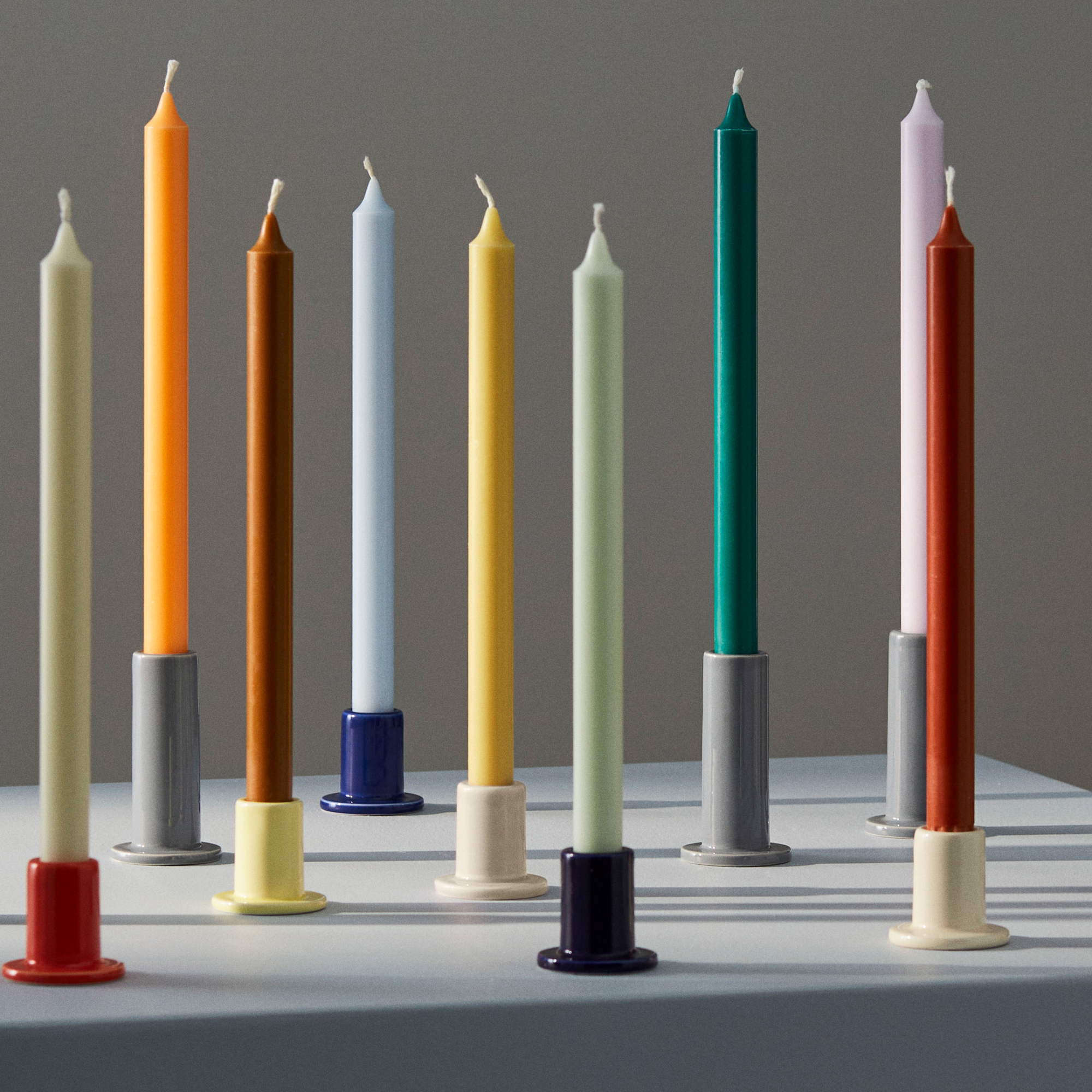 Kaars Gradient Neutrals - set van 7