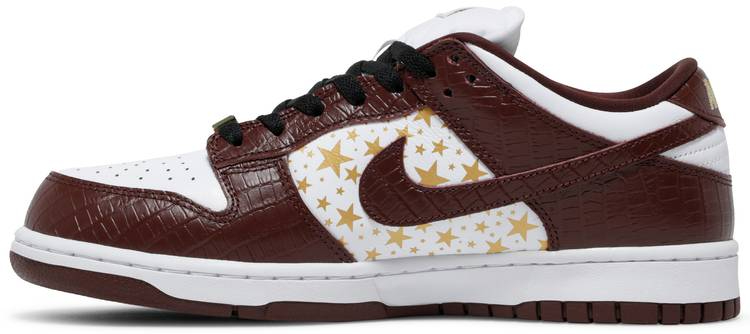 Supreme x Dunk Low OG SB QS  Barkroot Brown  DH3228-103 - Sneaker Replica Workshop
