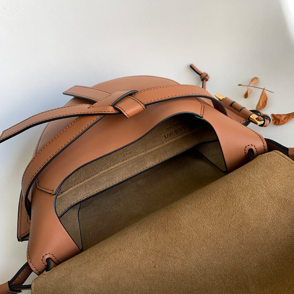 Small Gate Dual bag in soft calfskin and jacquard(HIGH-END Grade) - Top Club
