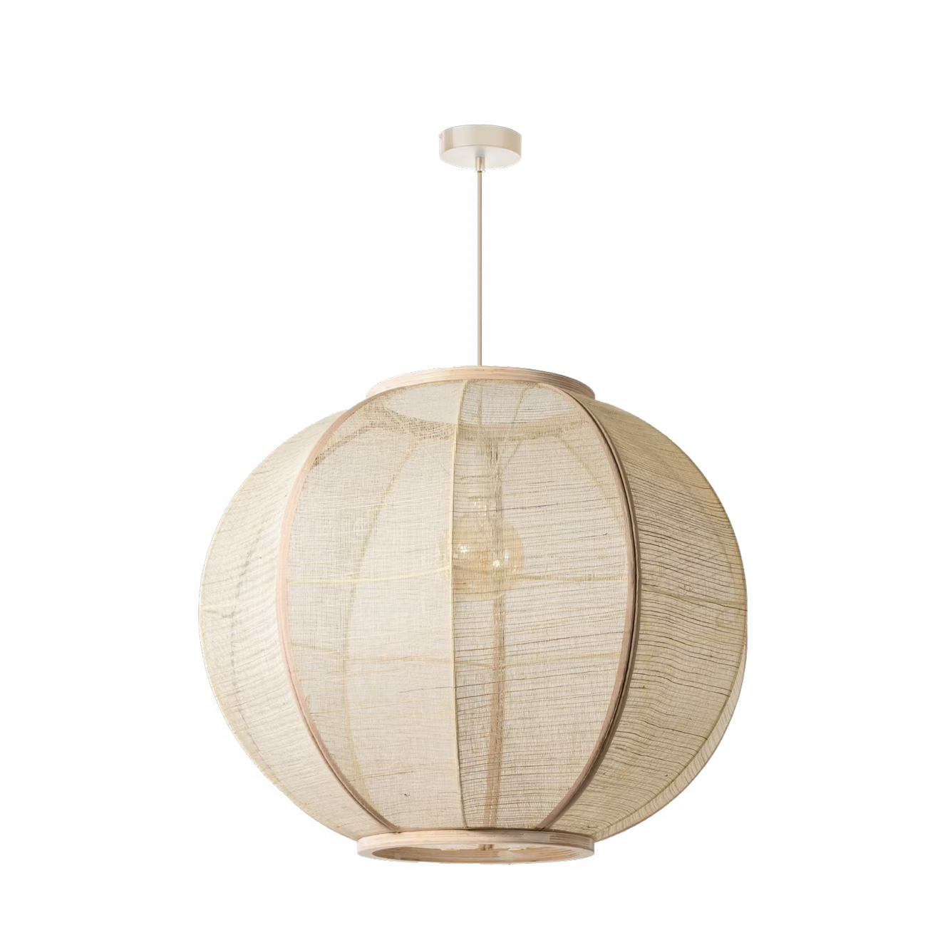 Hanglamp Fabric naturel Ø78 cm