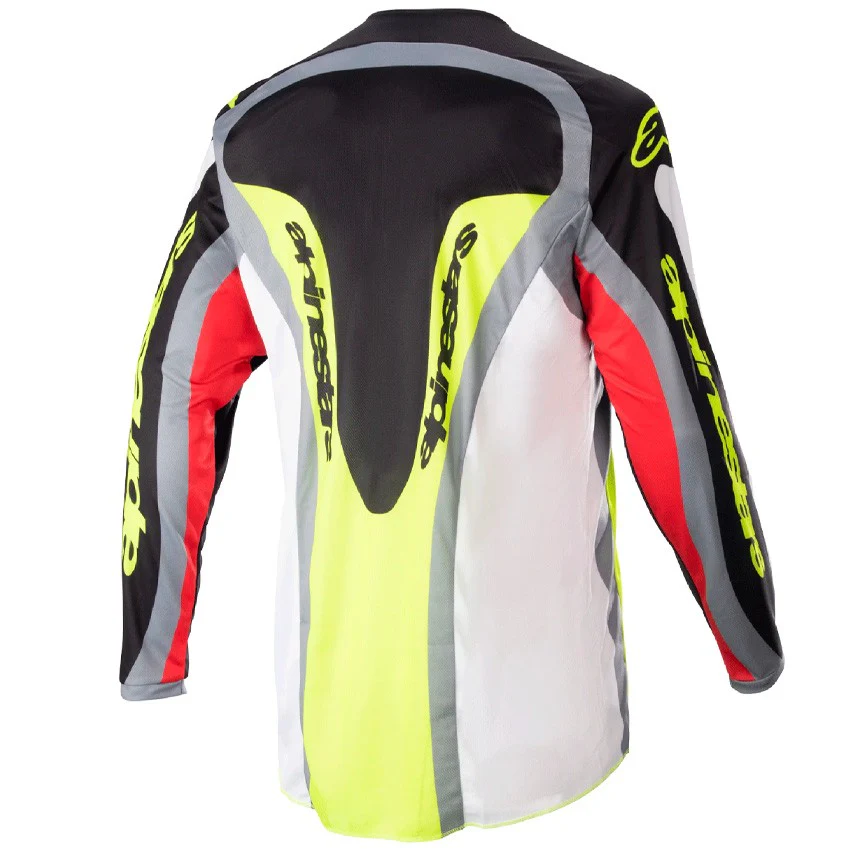 ALPINESTARS FLUID AGENT T-SHIRT BLACK / RED / YELLOW