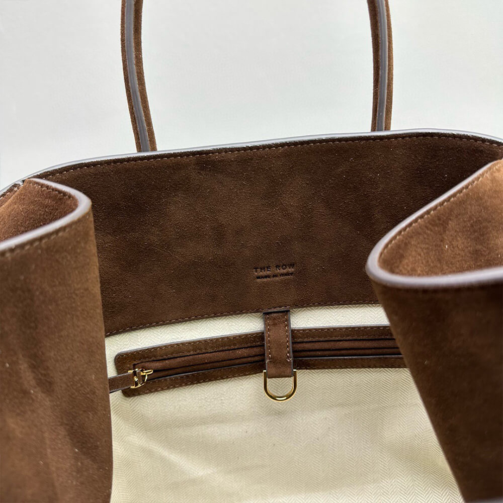 THE ROW  Soft Margaux 15 sued bag(High-end Grade) - Top Club