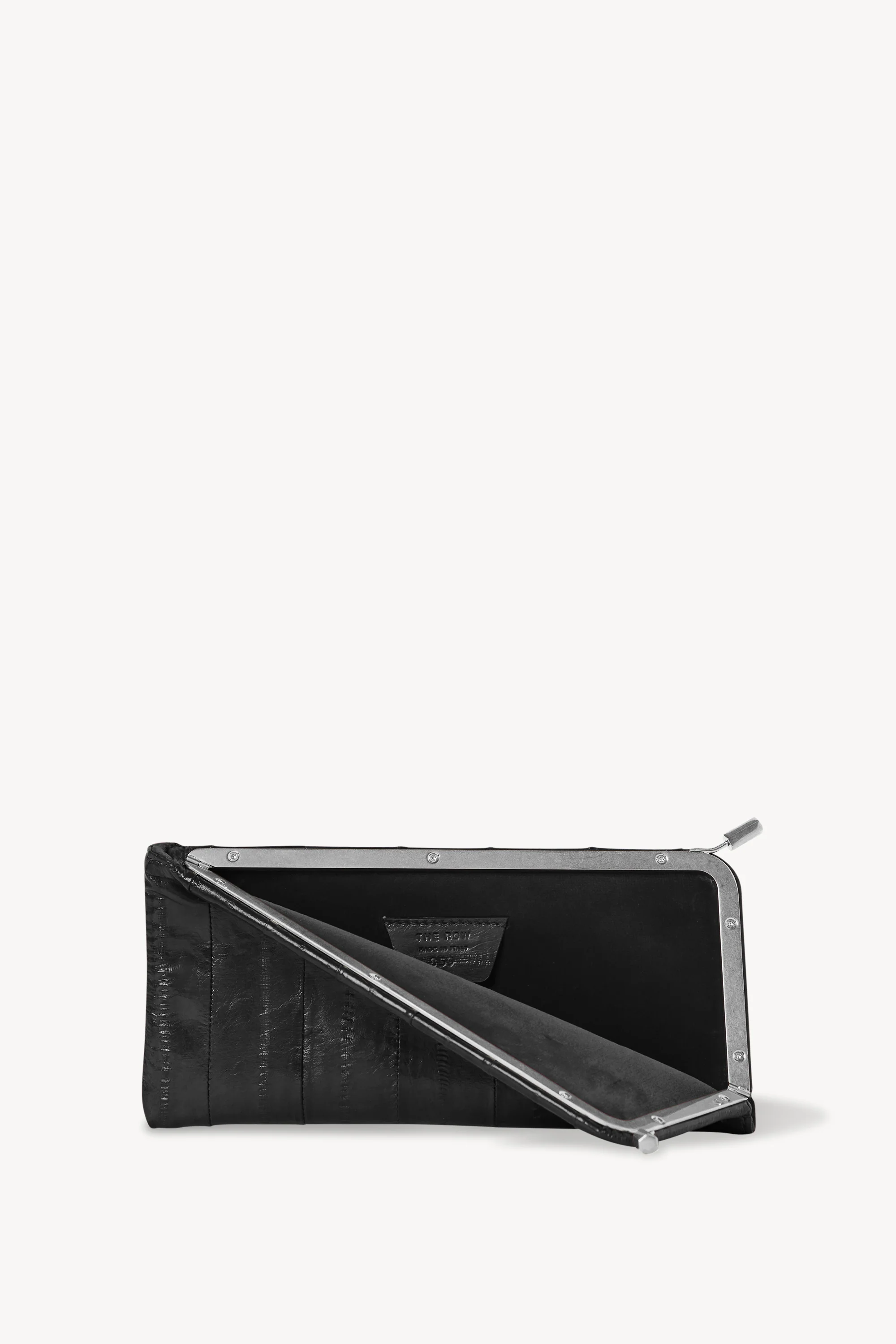 Clasp Sunglasses Case in Eel