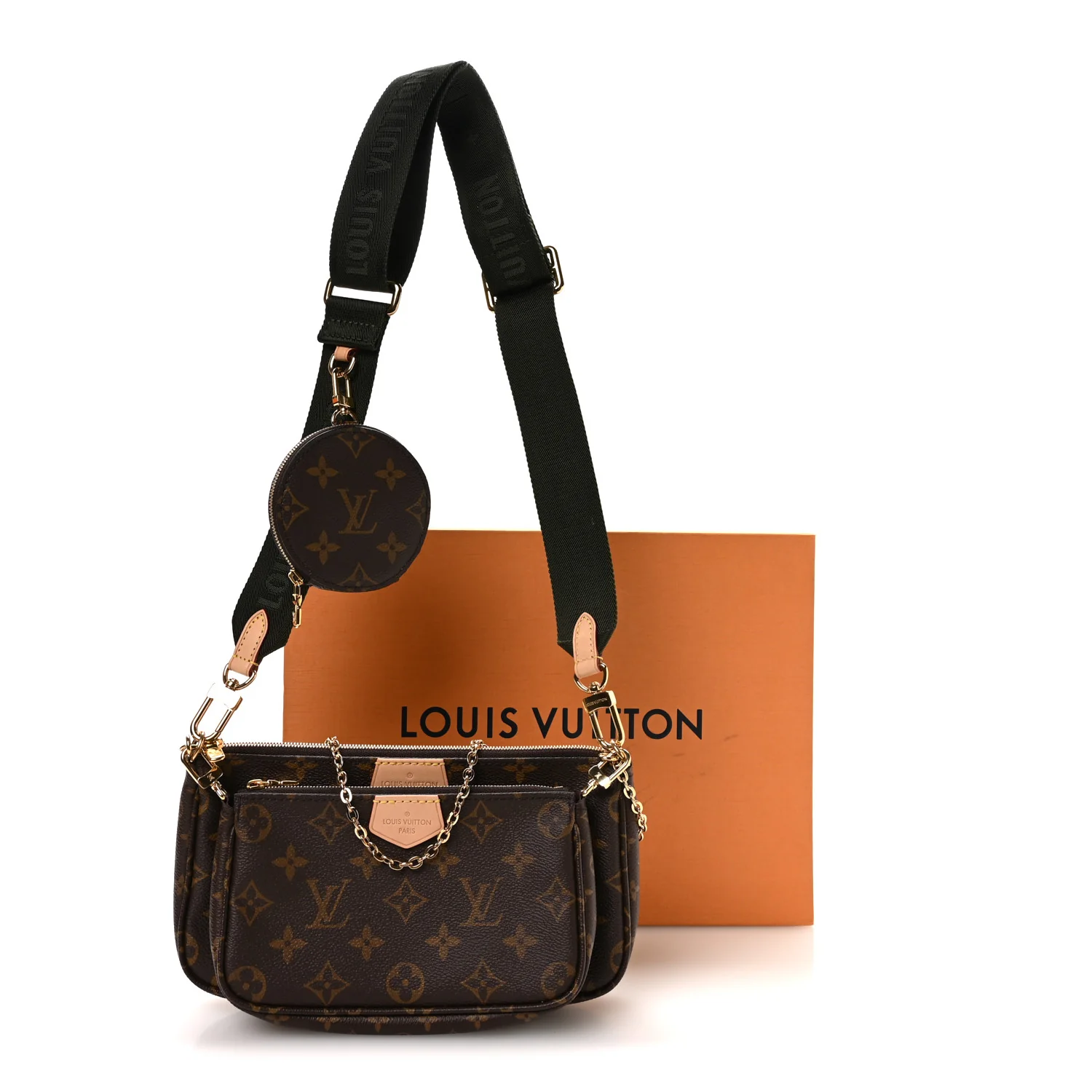 Monogram Multi Pochette Accessories Kaki - Top Club