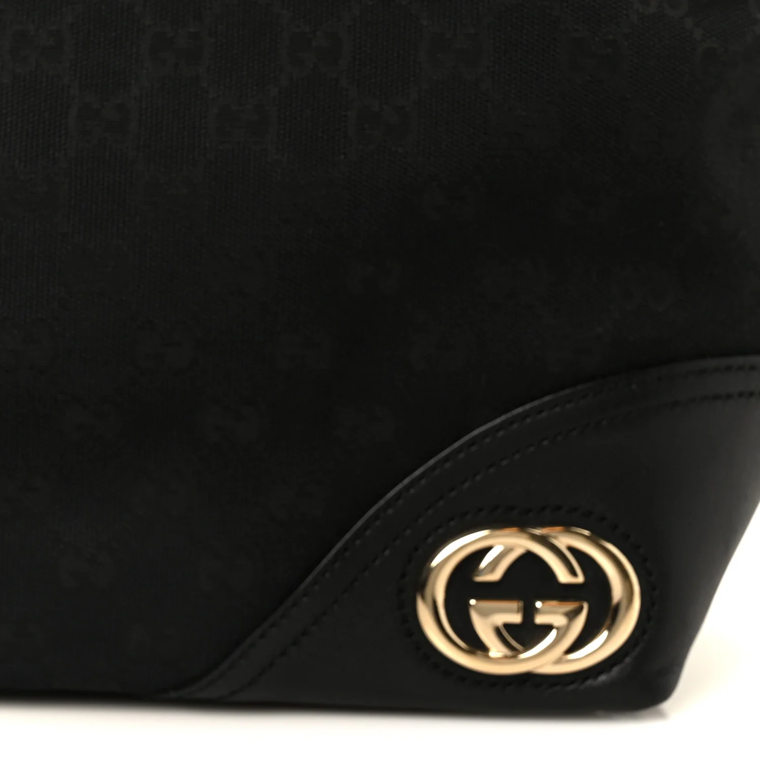 Monogram Medium New Britt Tote Black - Top Club