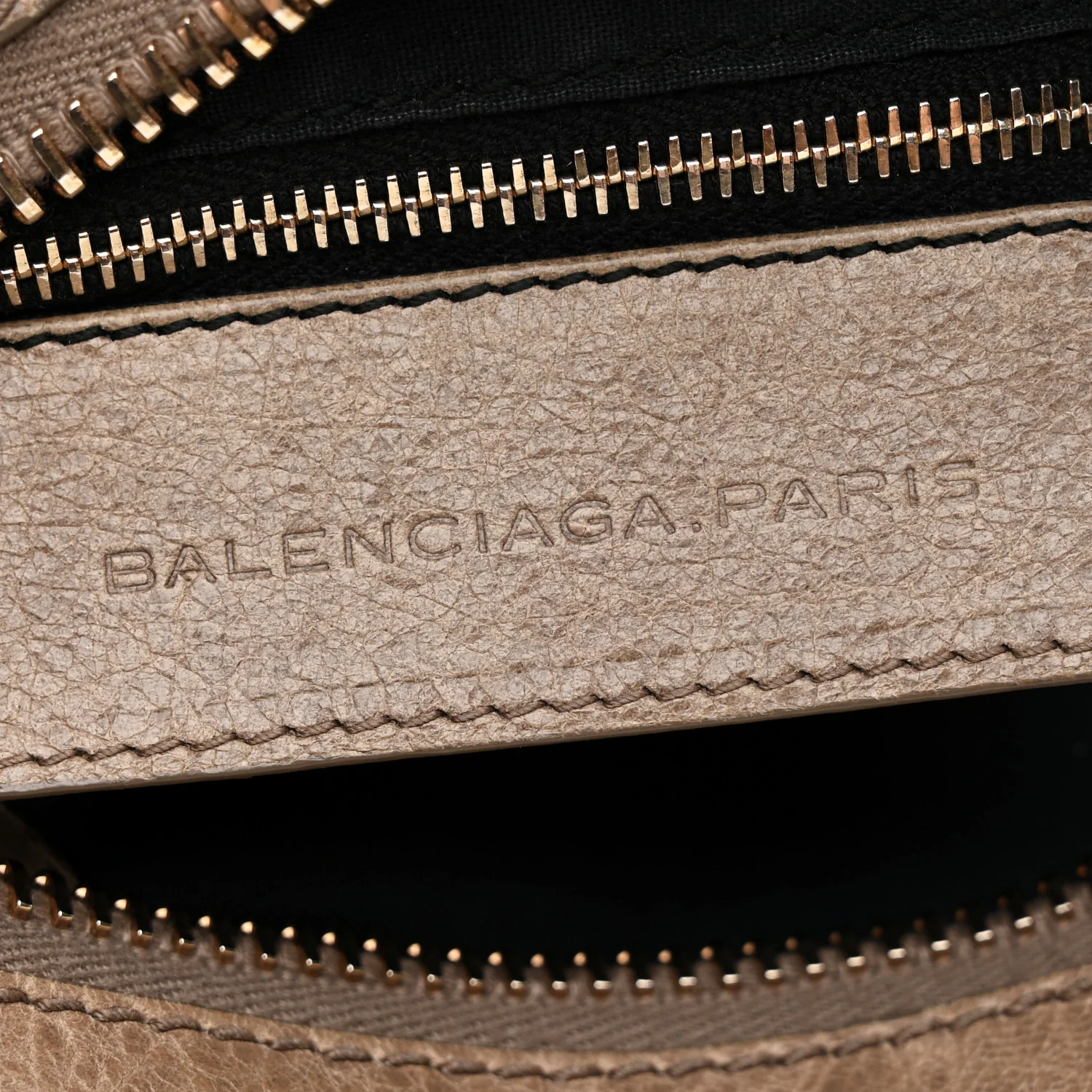Agneau Giant 12 Rose Gold Hardware Work Gris Poivre - Top Club