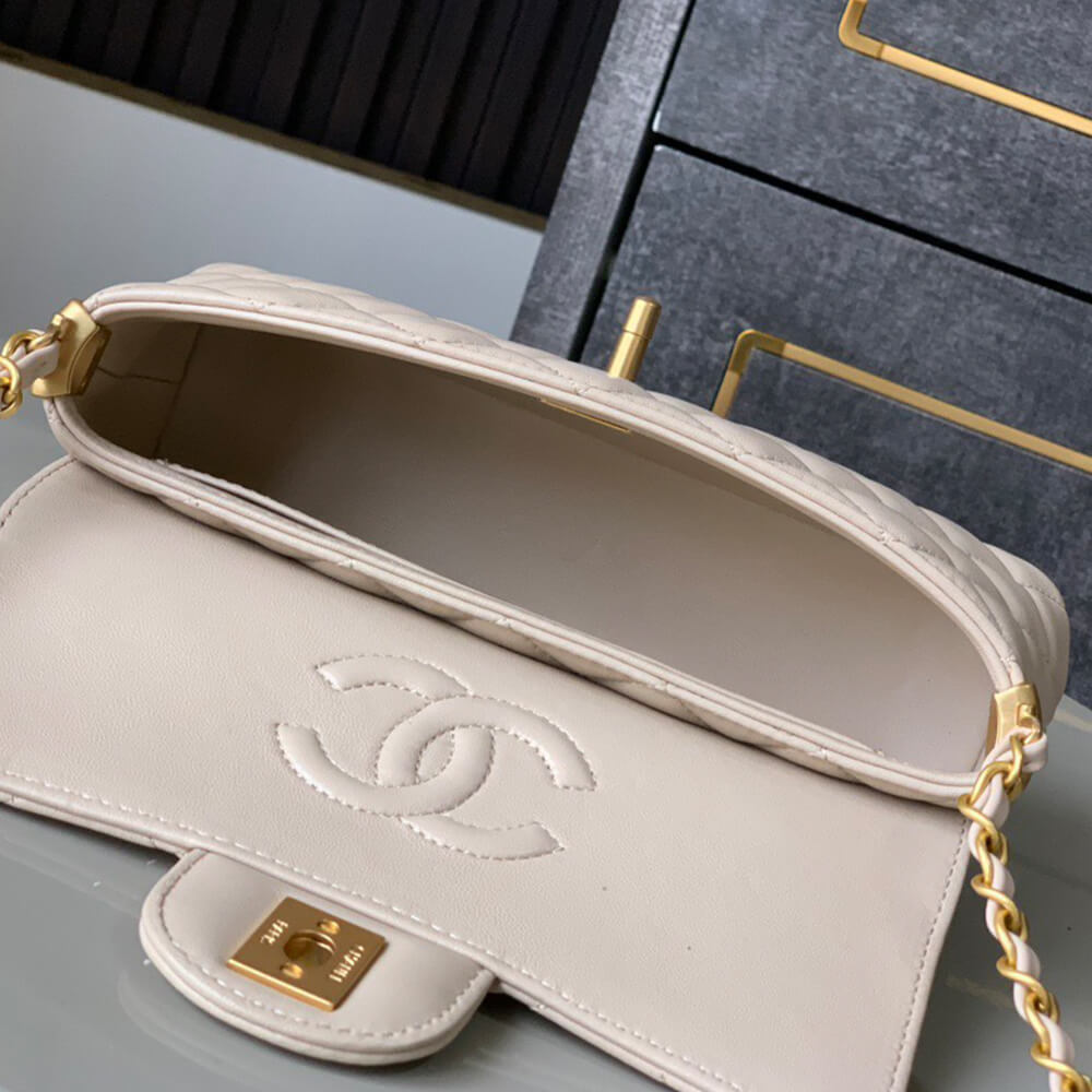CHANEL Mini Flap Bag with Top Handle(HIGH-END GRADE) - Top Club