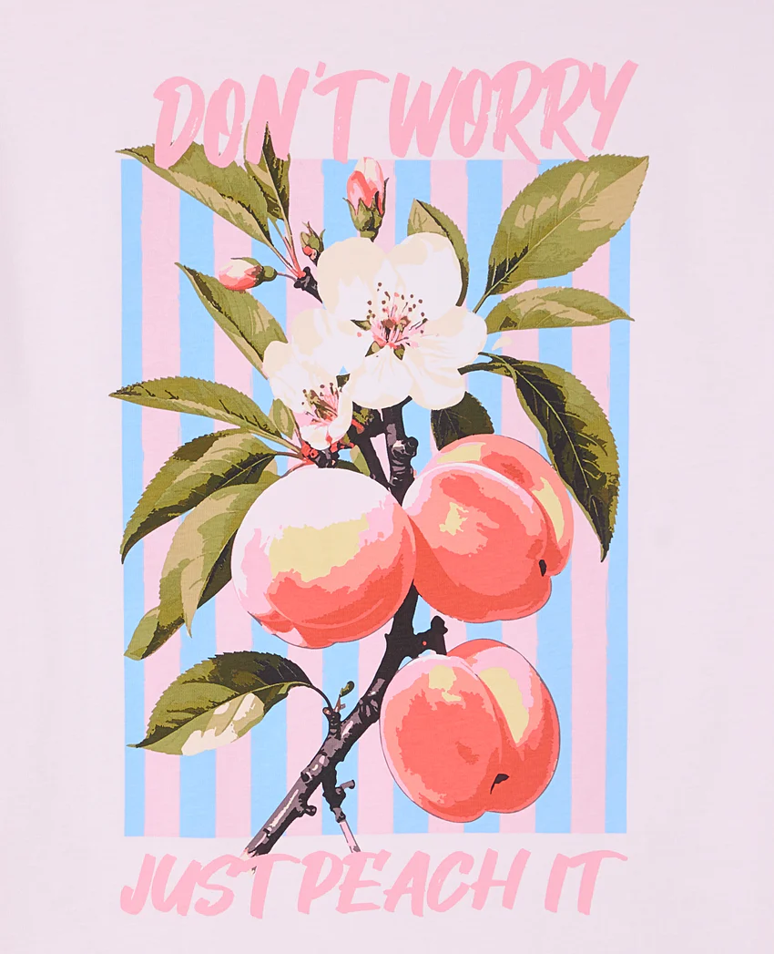 Pimkie T-shirt oversize avec print poitrine et dos