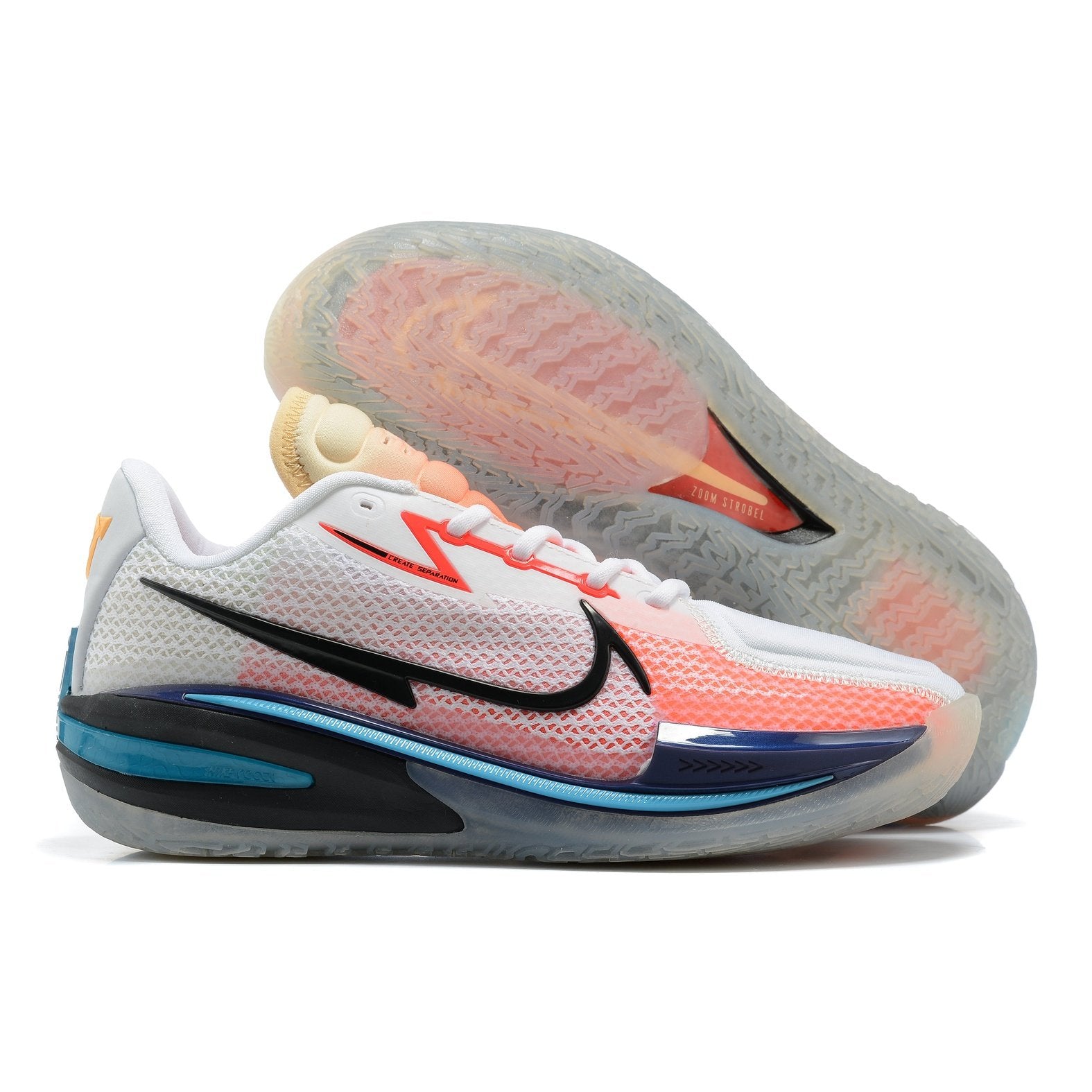 NIKE AIR ZOOM G.T. CUT x WHITE BLACK LASER BLUE - Sneaker Replica Workshop