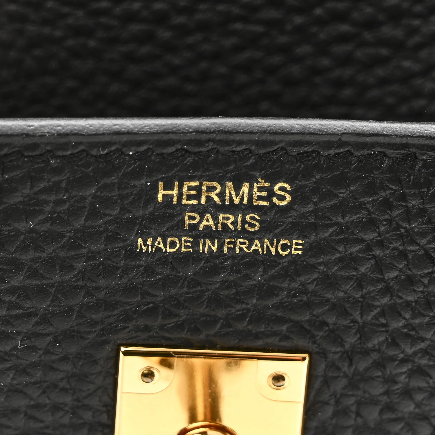Togo Birkin 25 Black - Top Club