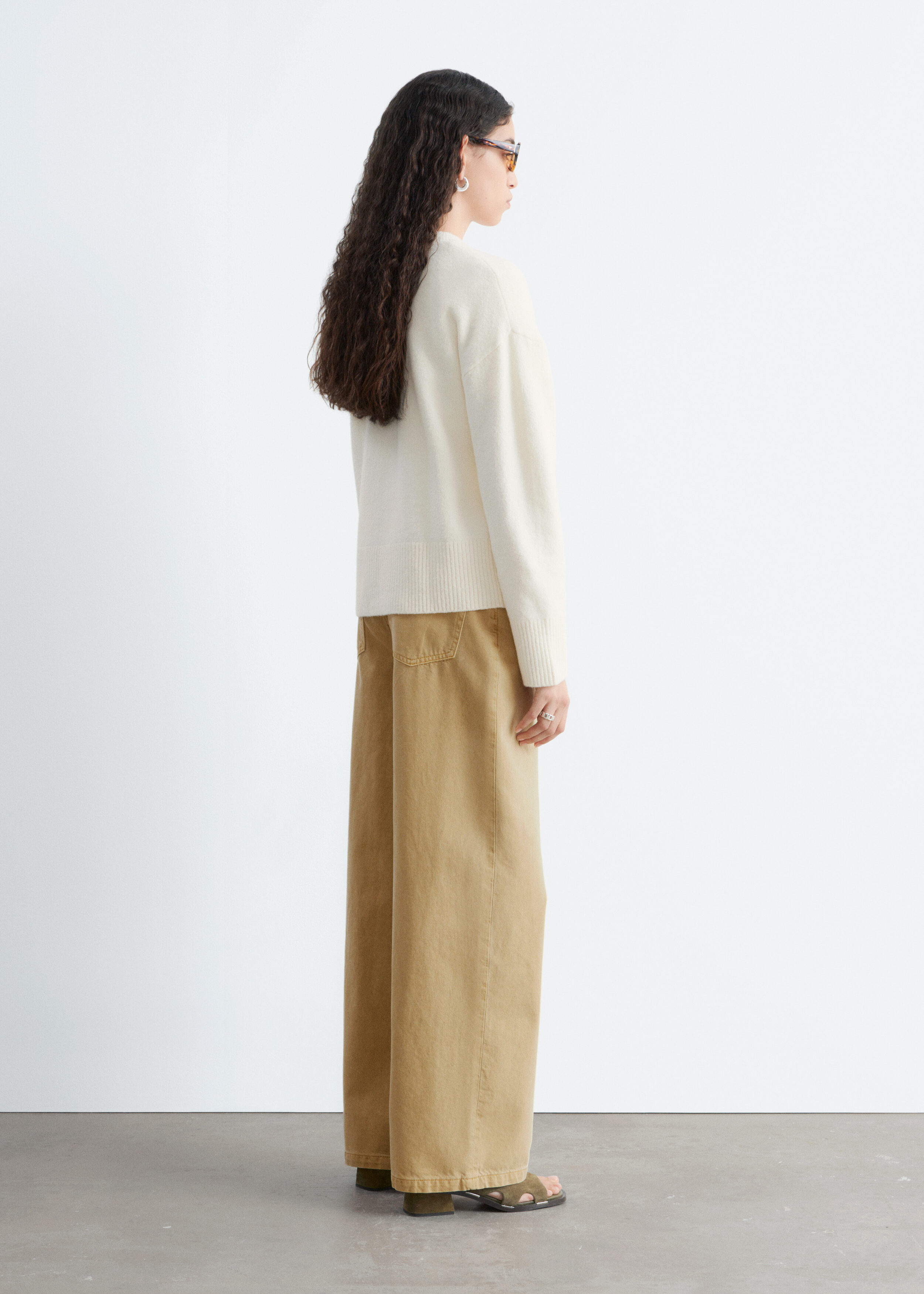 & Other Stories RELAXED FIT KNITTED SWEATER
