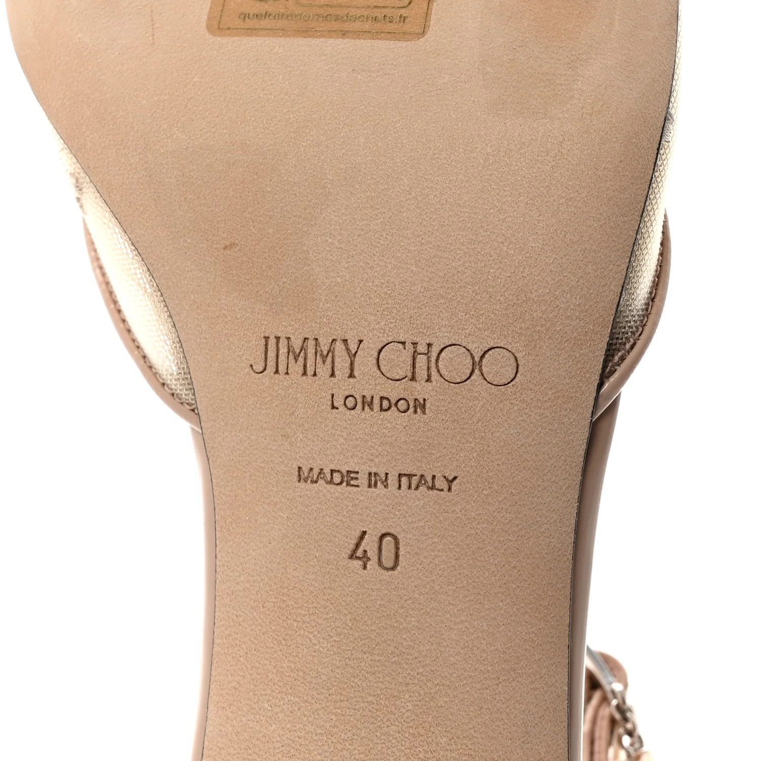 Calfskin Mesh Embroidered Aren 45 Slingback Pumps 40 Macaron - Top Club